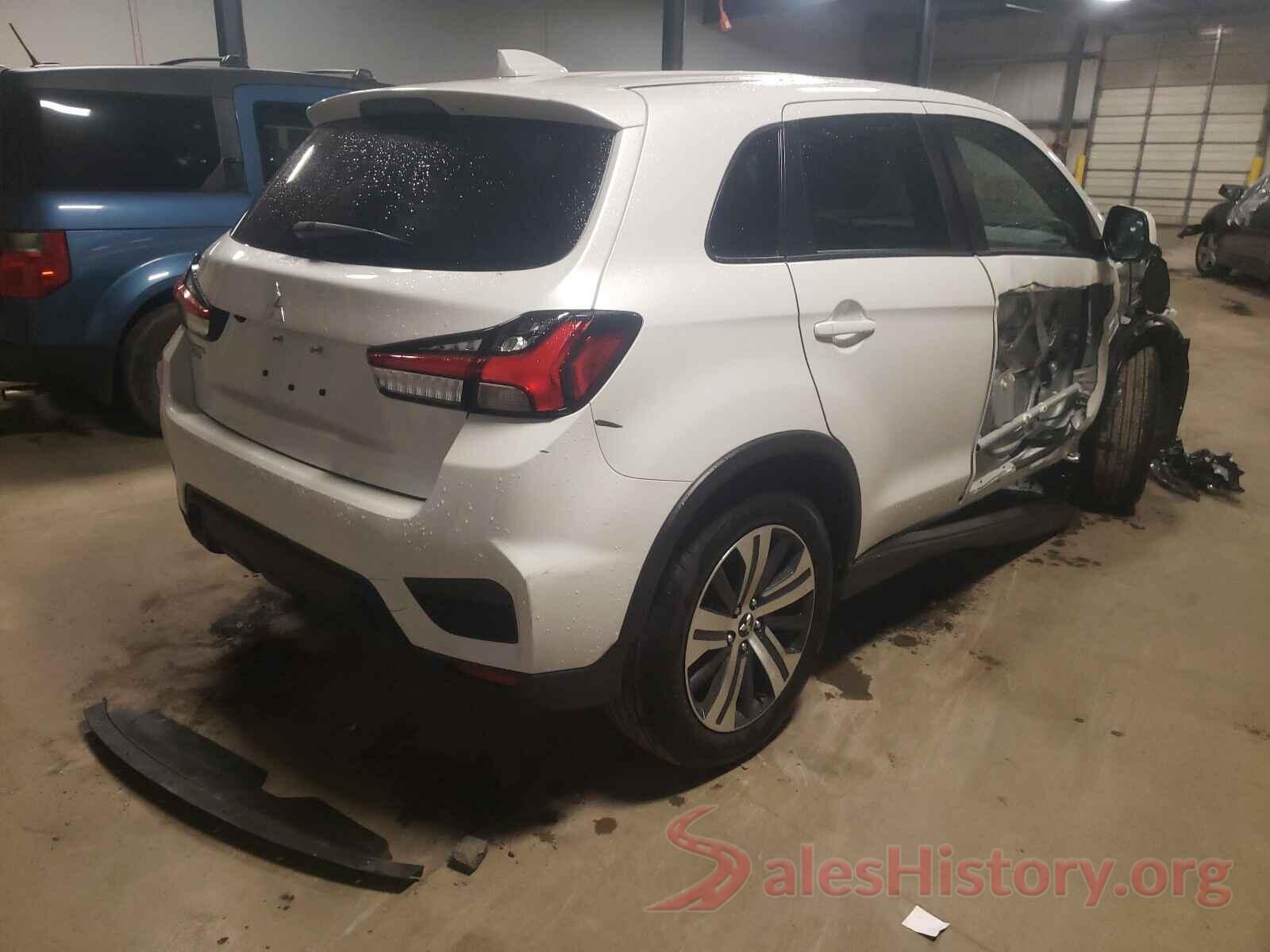 JA4APUAUXMU006731 2021 MITSUBISHI OUTLANDER