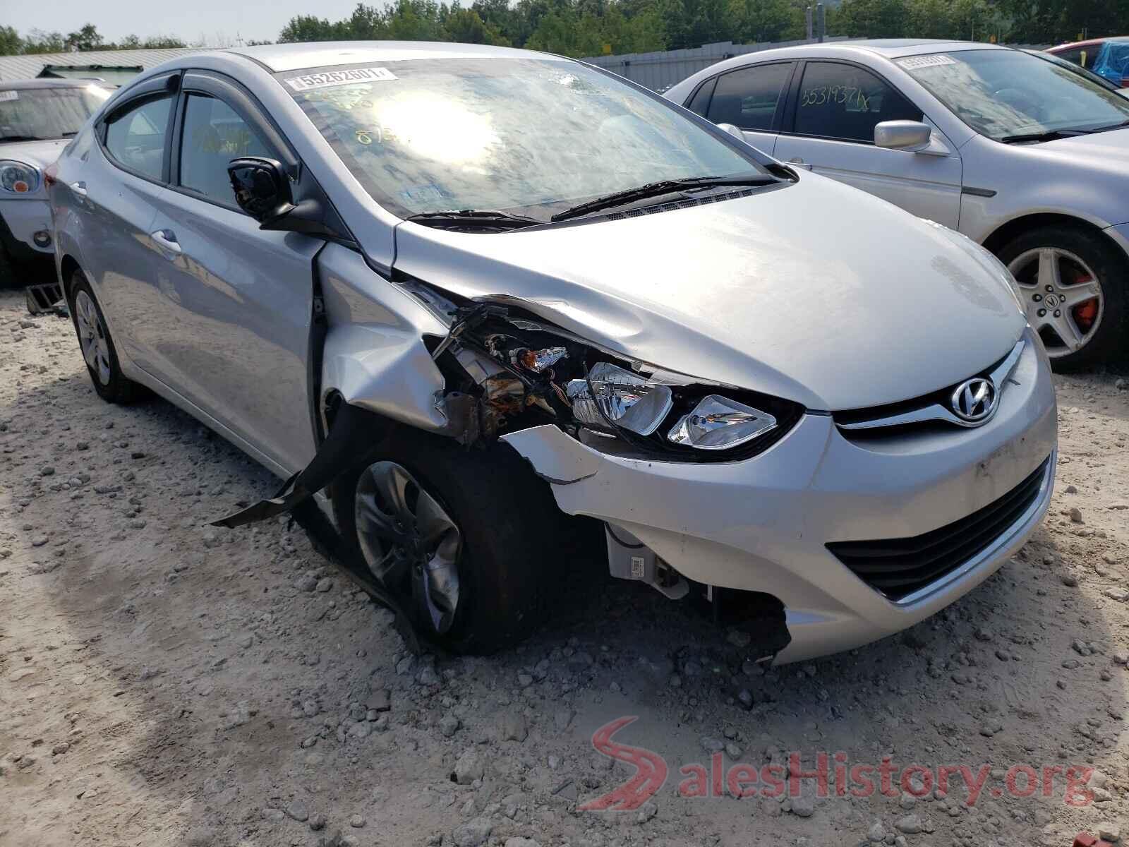 5NPDH4AE4GH740692 2016 HYUNDAI ELANTRA