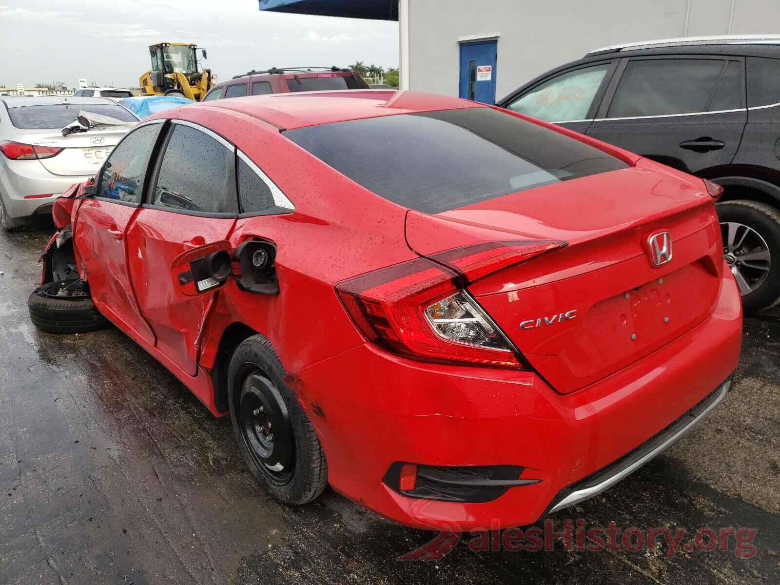 2HGFC2F69KH501106 2019 HONDA CIVIC