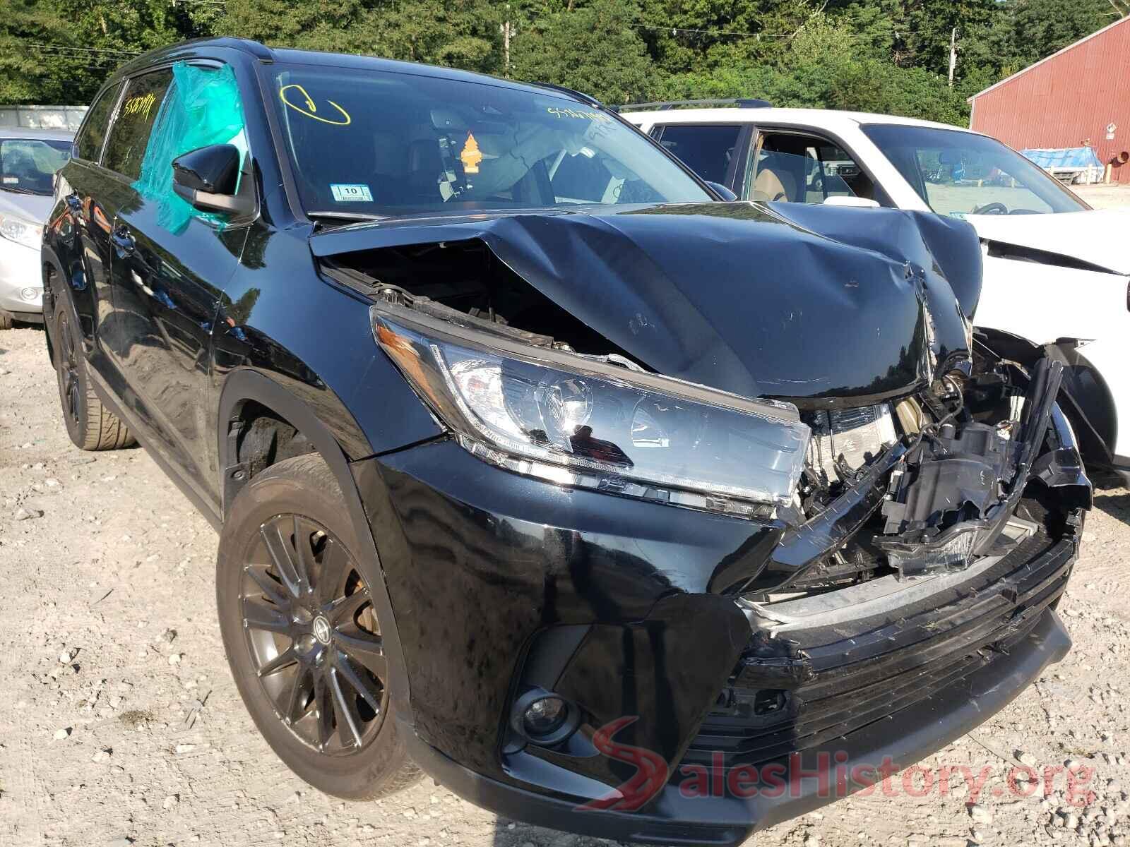 5TDJZRFHXKS607762 2019 TOYOTA HIGHLANDER