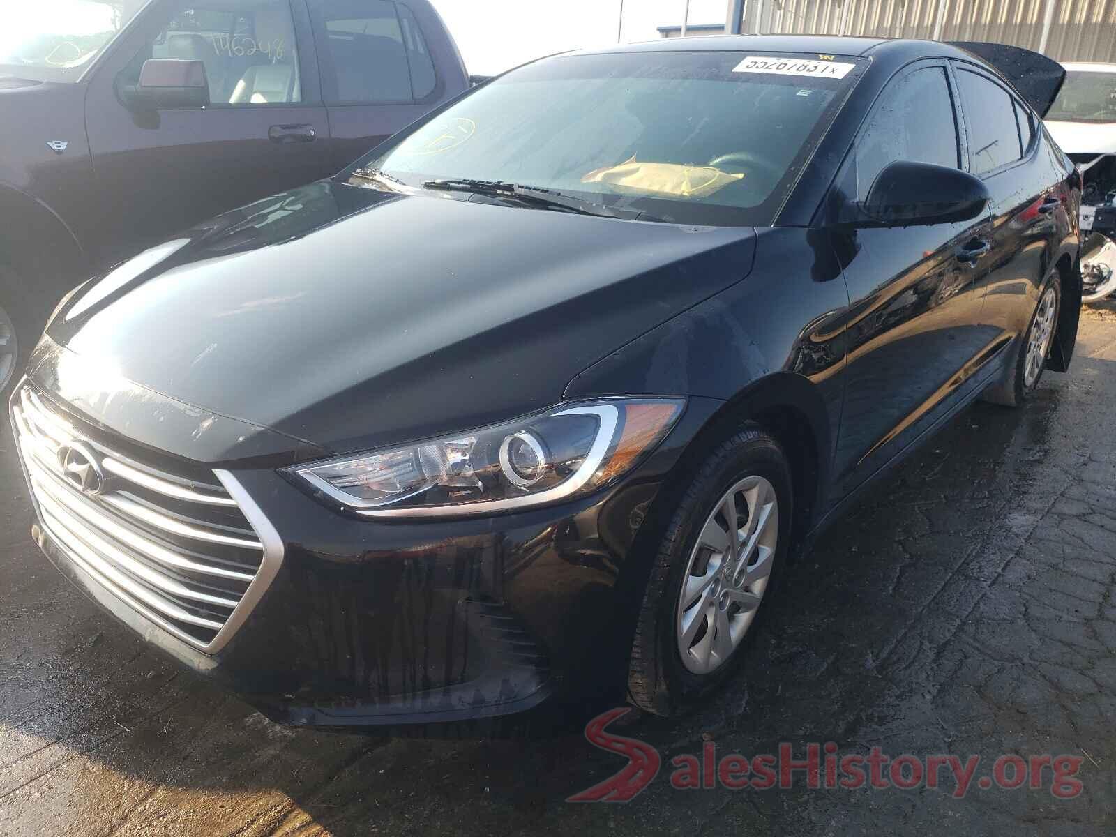 5NPD74LF7JH321493 2018 HYUNDAI ELANTRA