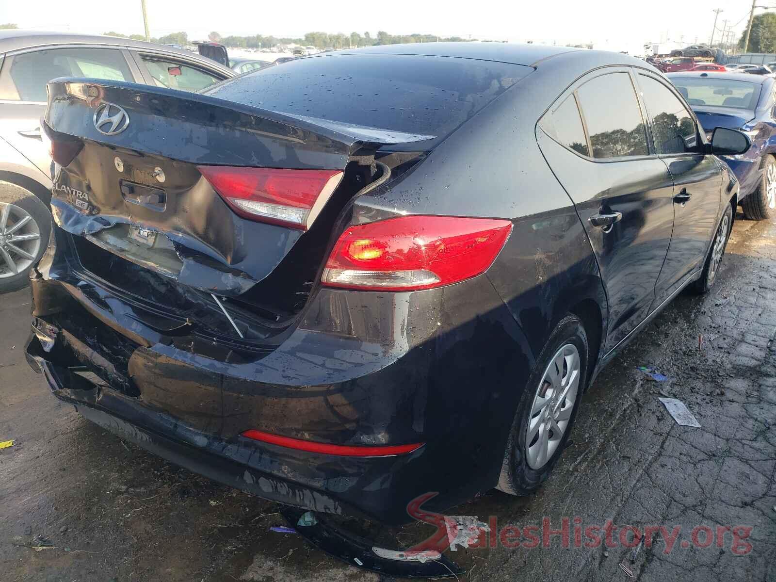 5NPD74LF7JH321493 2018 HYUNDAI ELANTRA