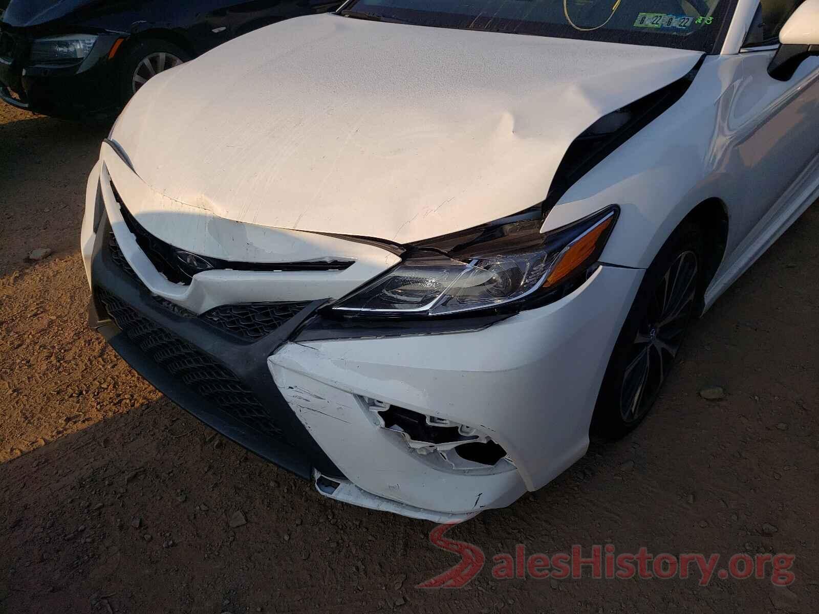 4T1B11HK2KU257539 2019 TOYOTA CAMRY