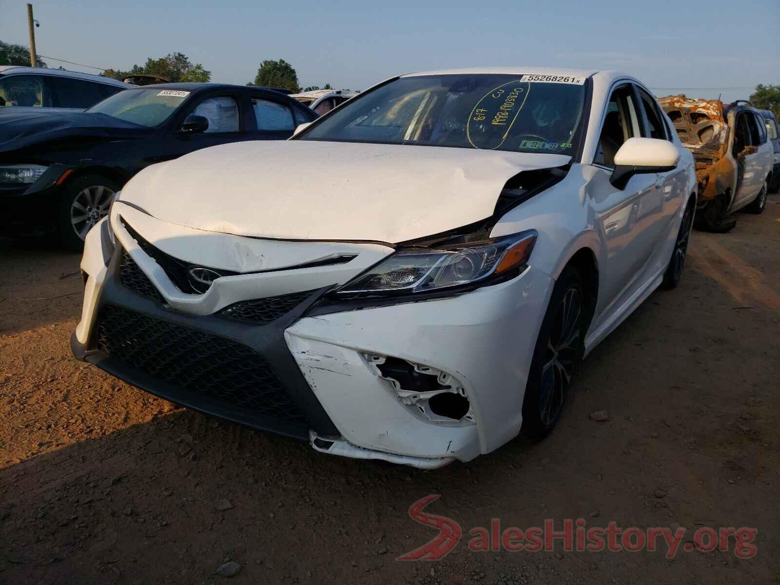 4T1B11HK2KU257539 2019 TOYOTA CAMRY