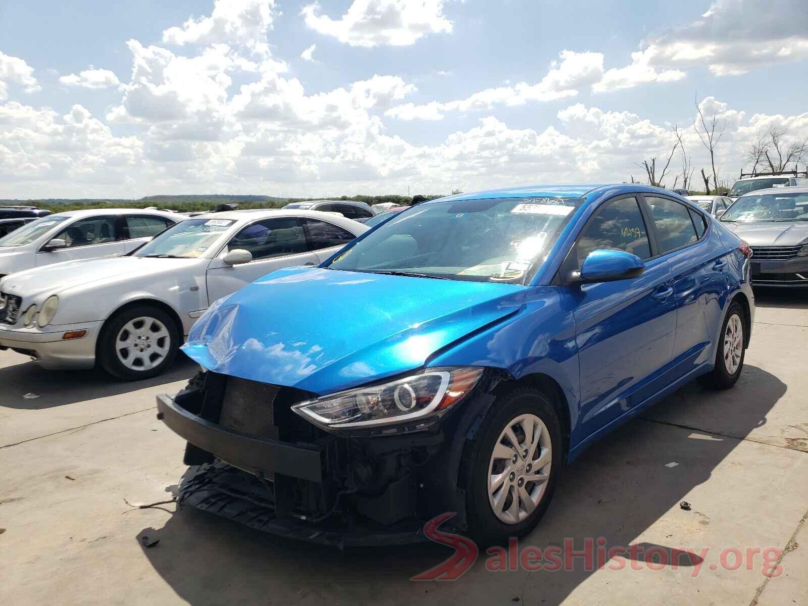 KMHD74LF7HU400867 2017 HYUNDAI ELANTRA