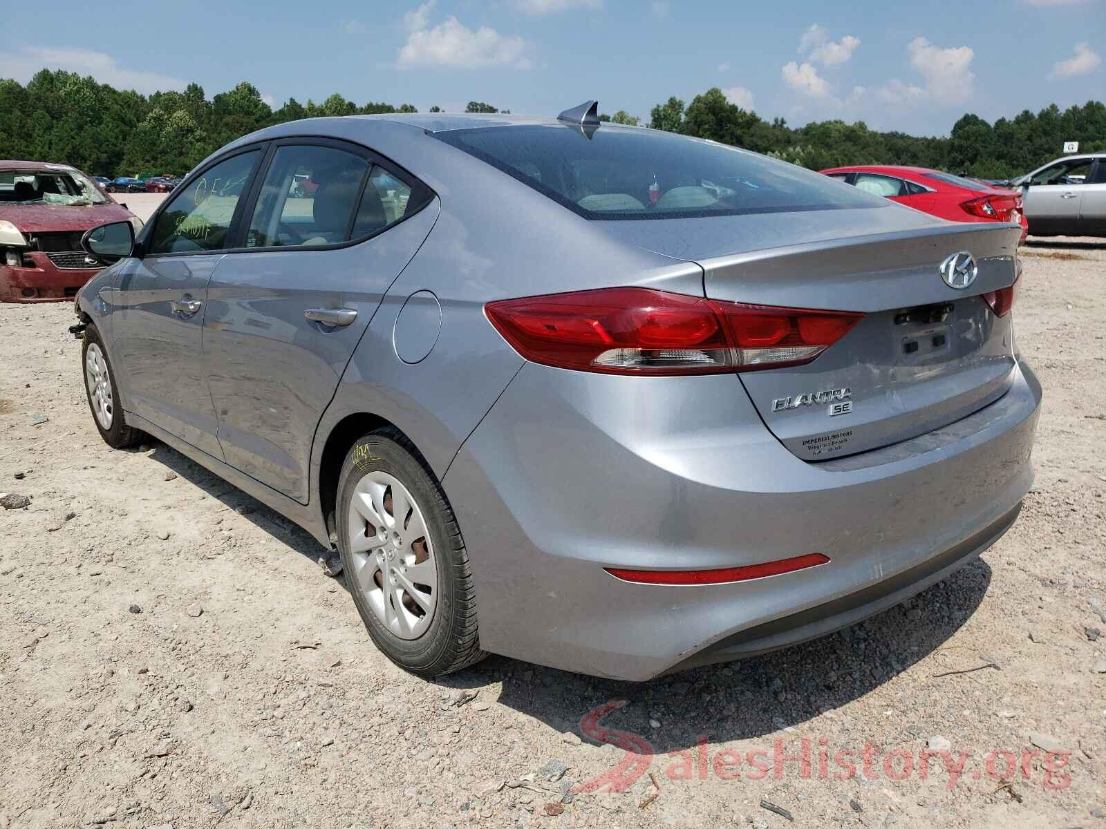 5NPD74LF2HH149979 2017 HYUNDAI ELANTRA