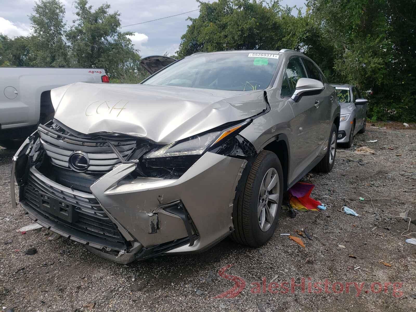 2T2BGMCA1KC041175 2019 LEXUS RX450