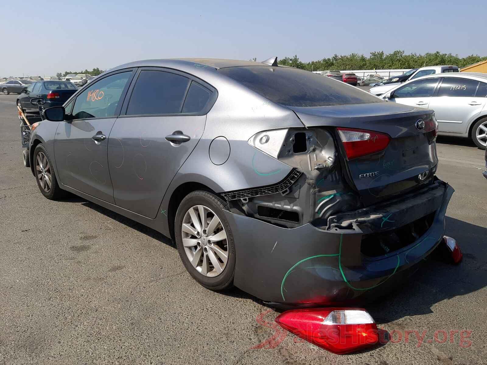 KNAFX4A61G5446443 2016 KIA FORTE