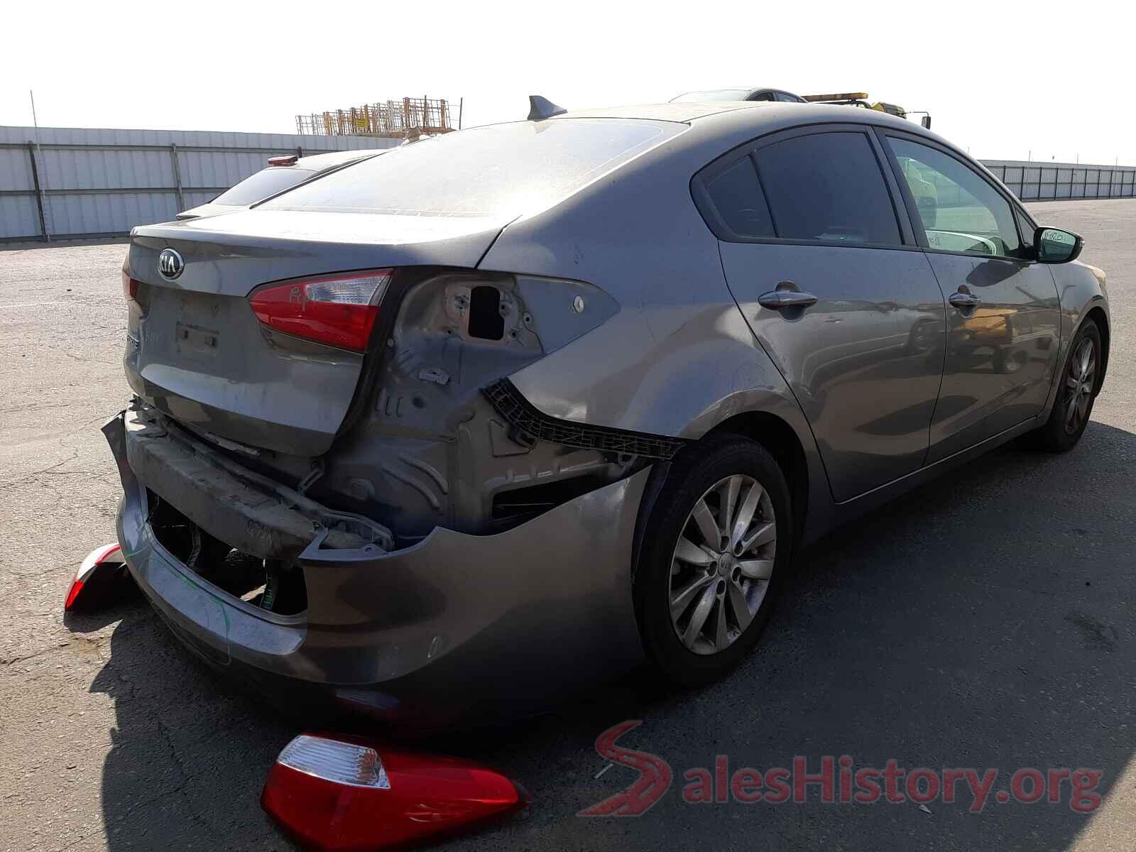 KNAFX4A61G5446443 2016 KIA FORTE