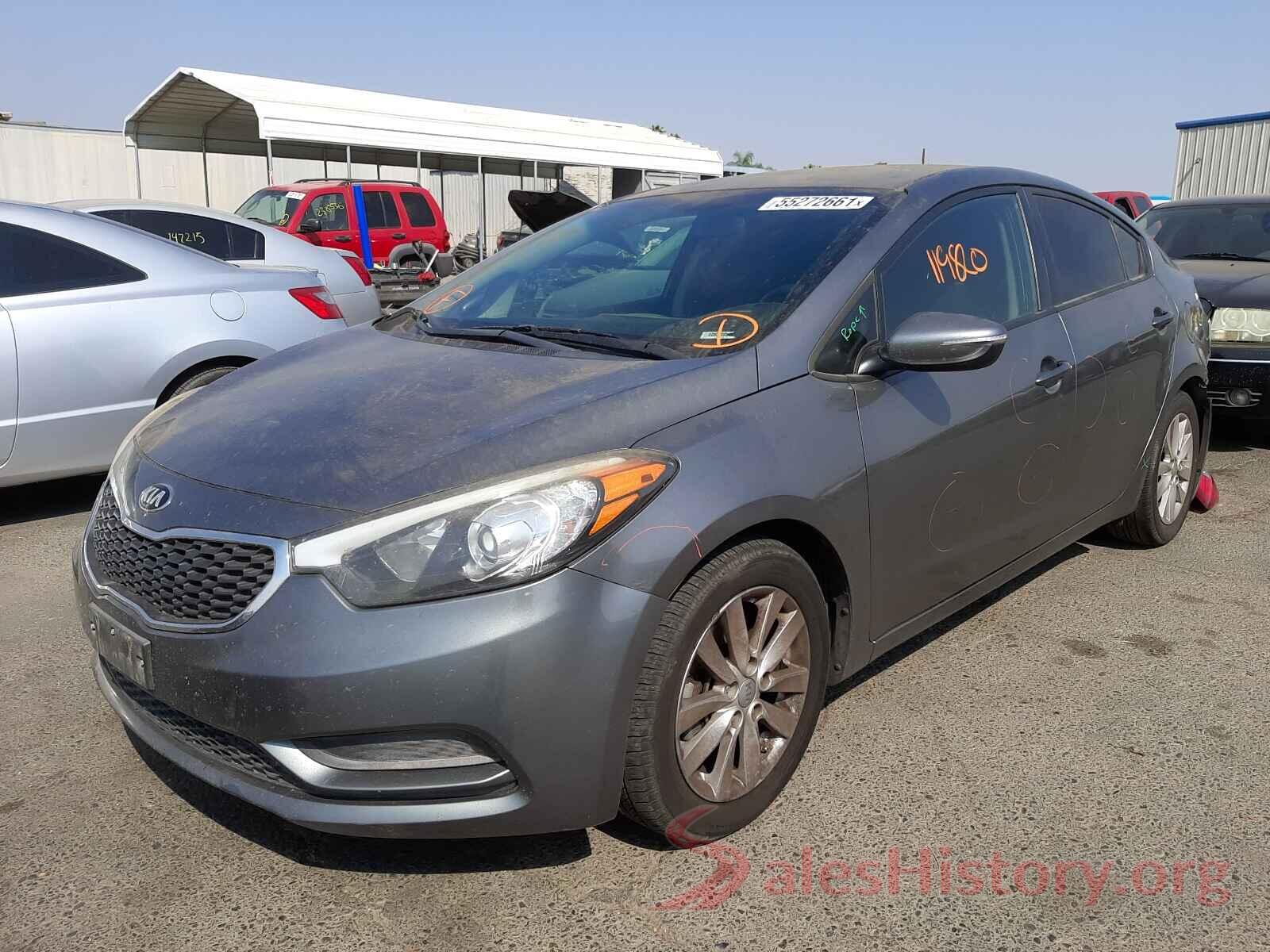 KNAFX4A61G5446443 2016 KIA FORTE