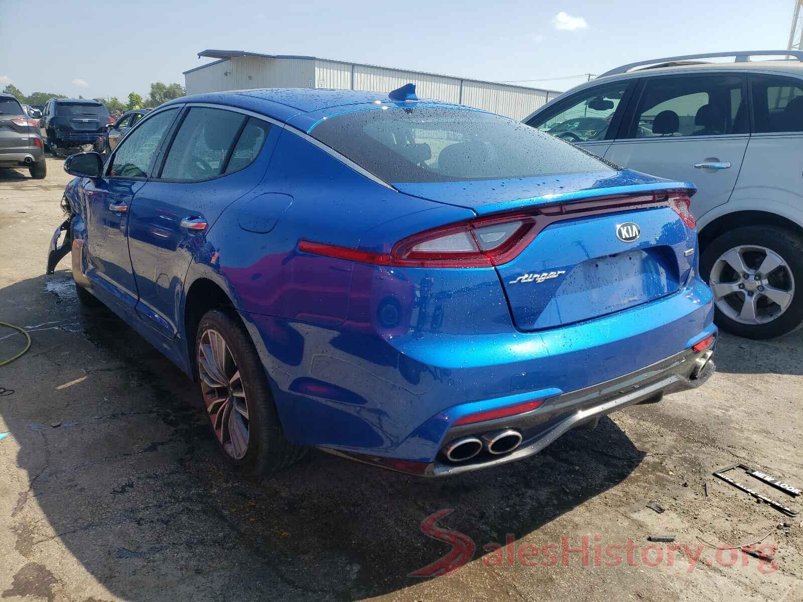 KNAE25LA3K6061969 2019 KIA STINGER