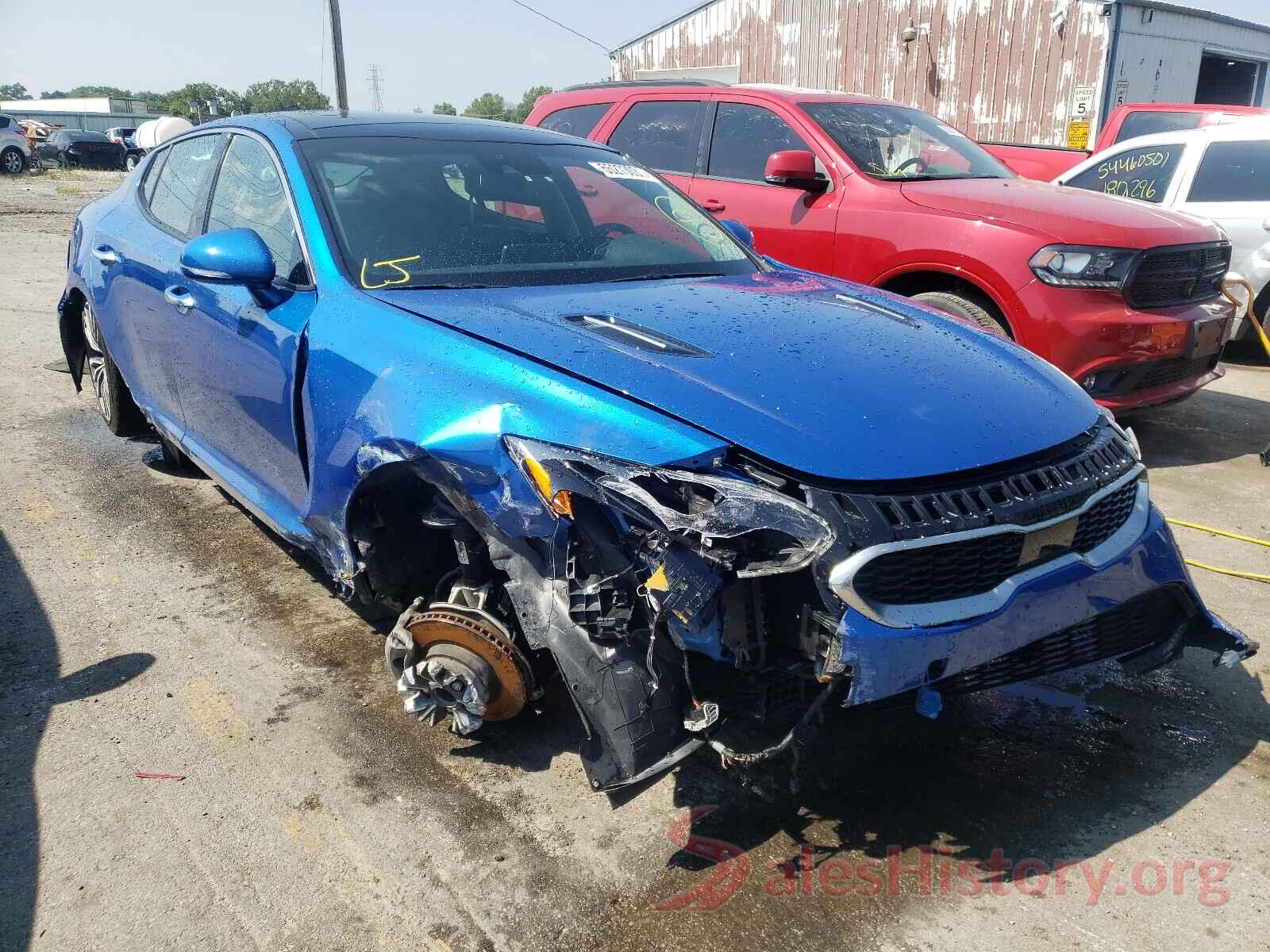 KNAE25LA3K6061969 2019 KIA STINGER