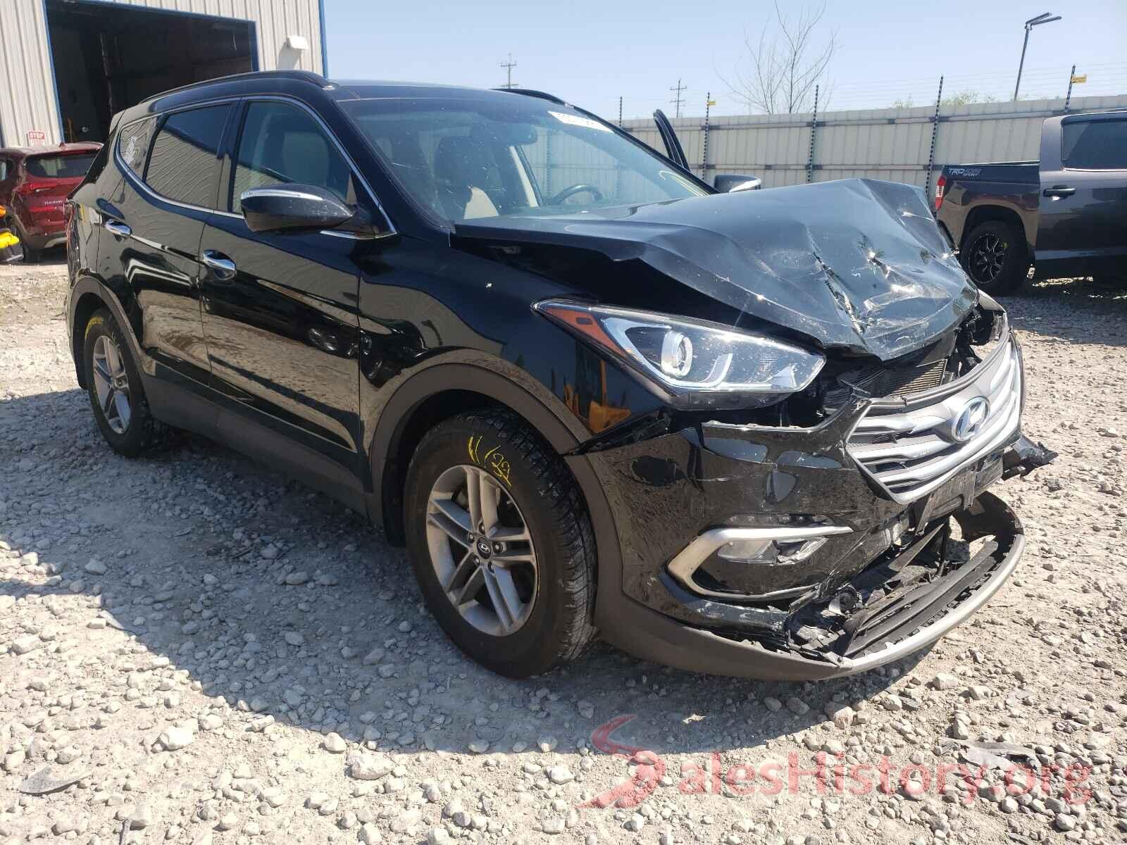 5NMZUDLB7JH080477 2018 HYUNDAI SANTA FE