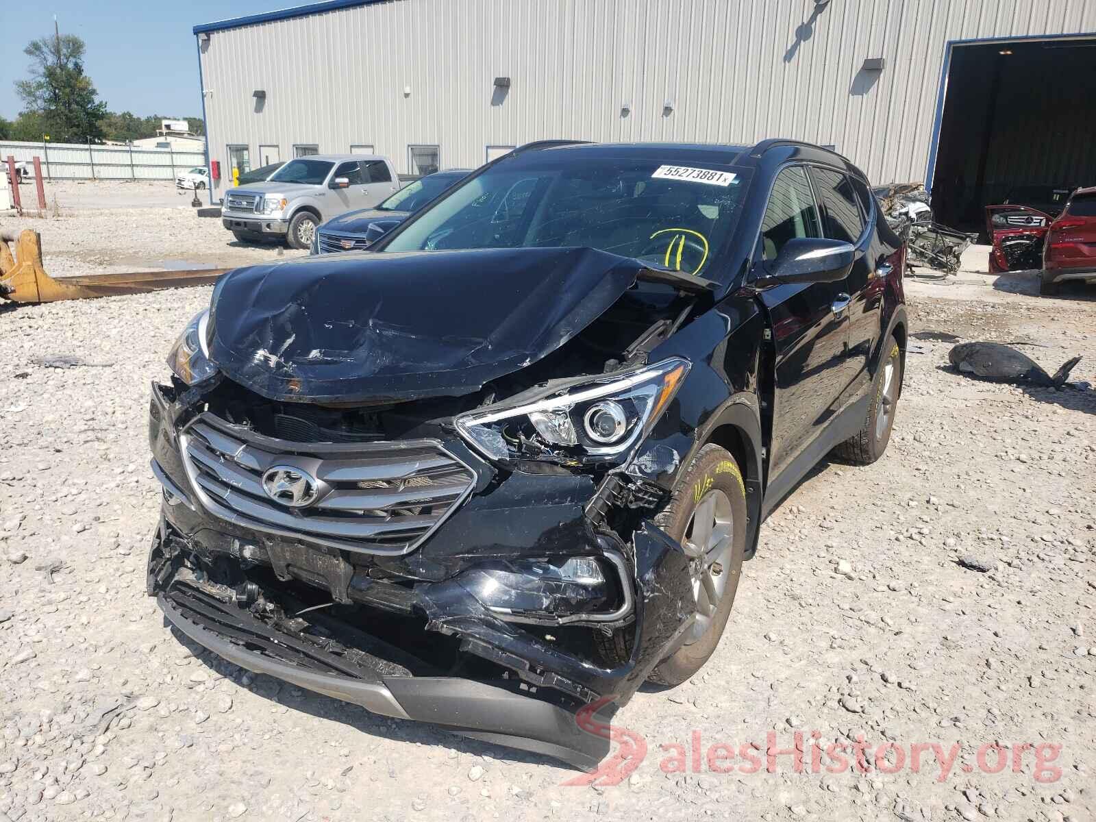 5NMZUDLB7JH080477 2018 HYUNDAI SANTA FE