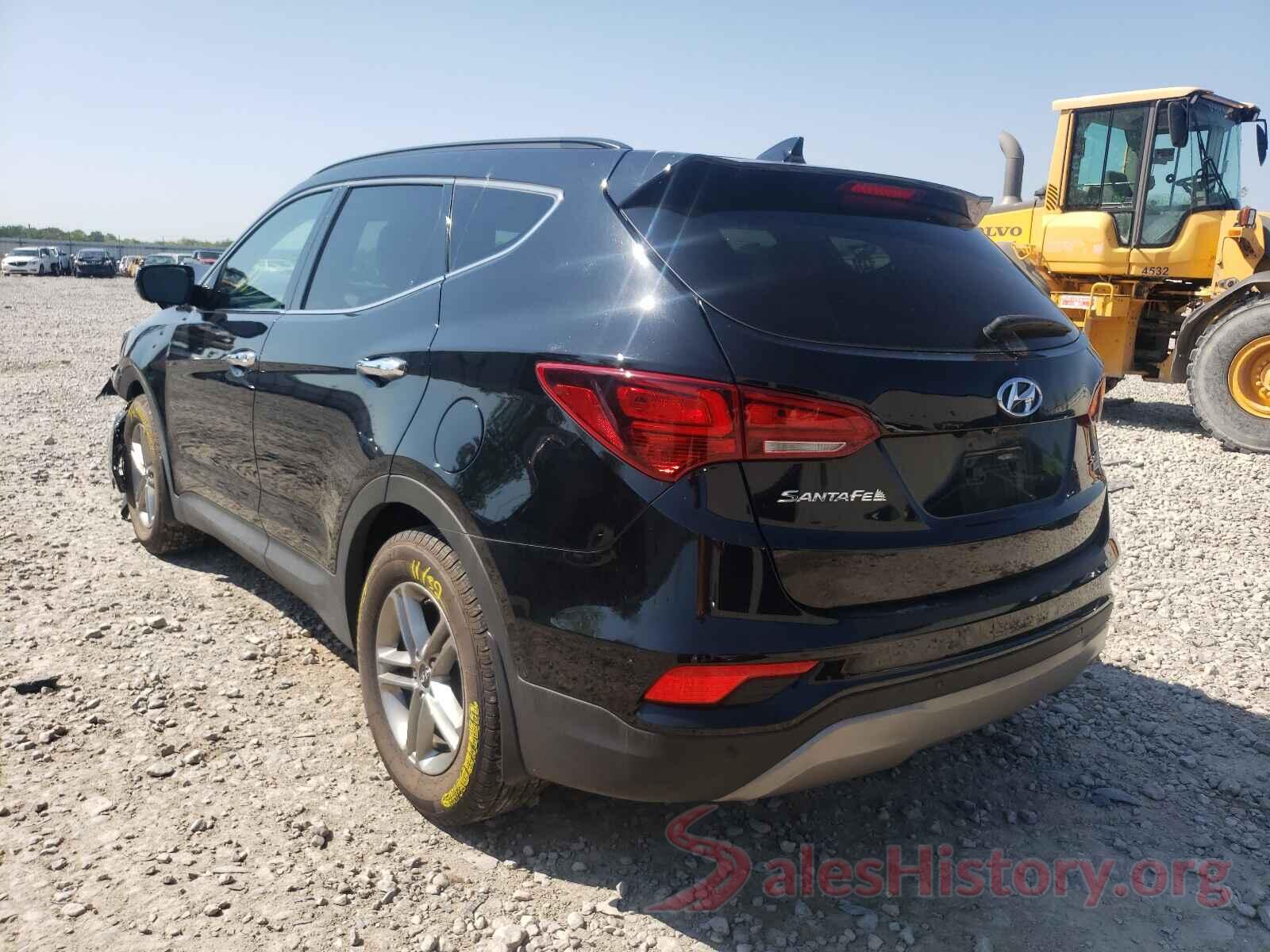 5NMZUDLB7JH080477 2018 HYUNDAI SANTA FE