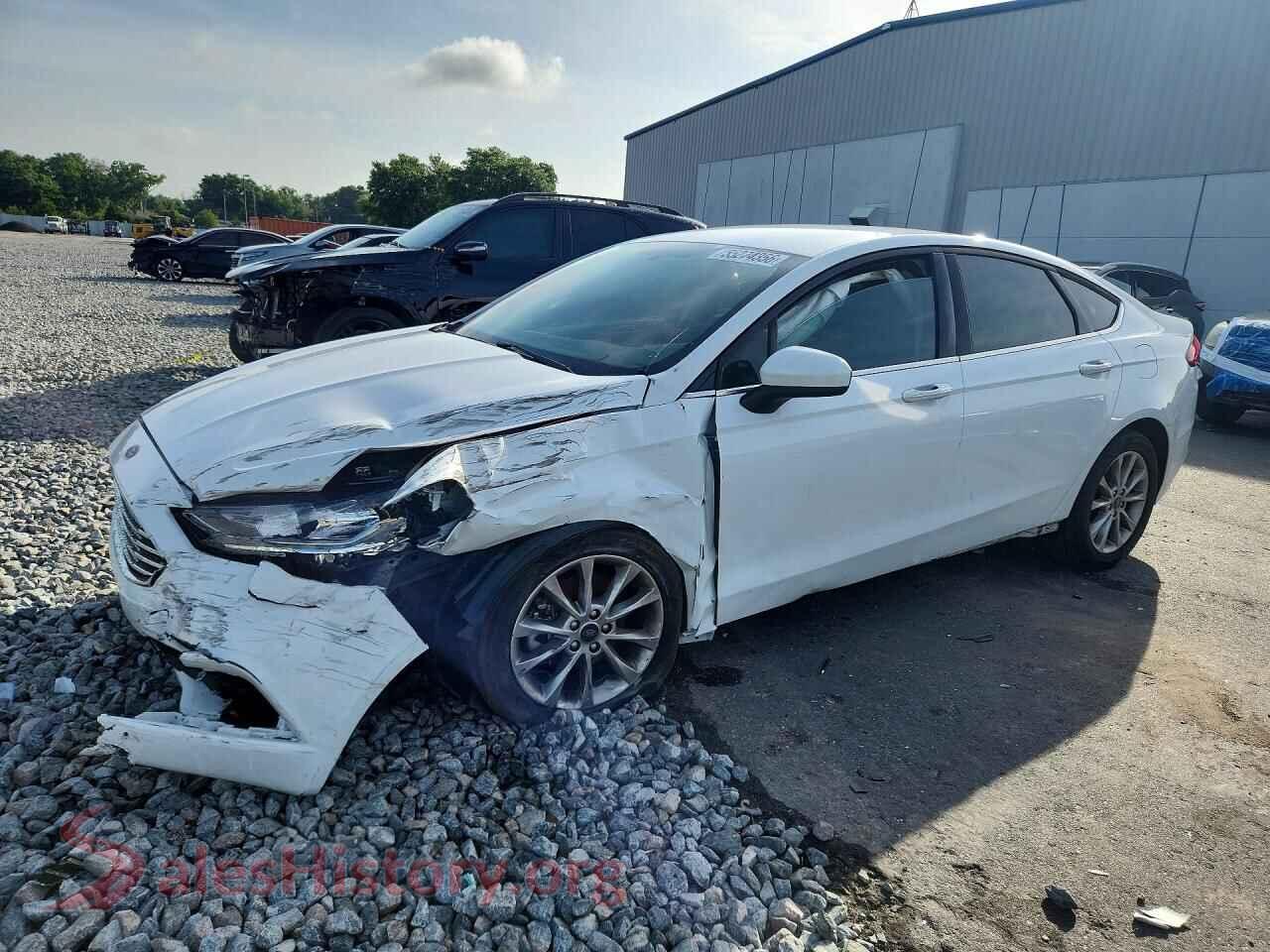 2017 FORD FUSION VIN 3FA6P0H7XHR414931, auction photo