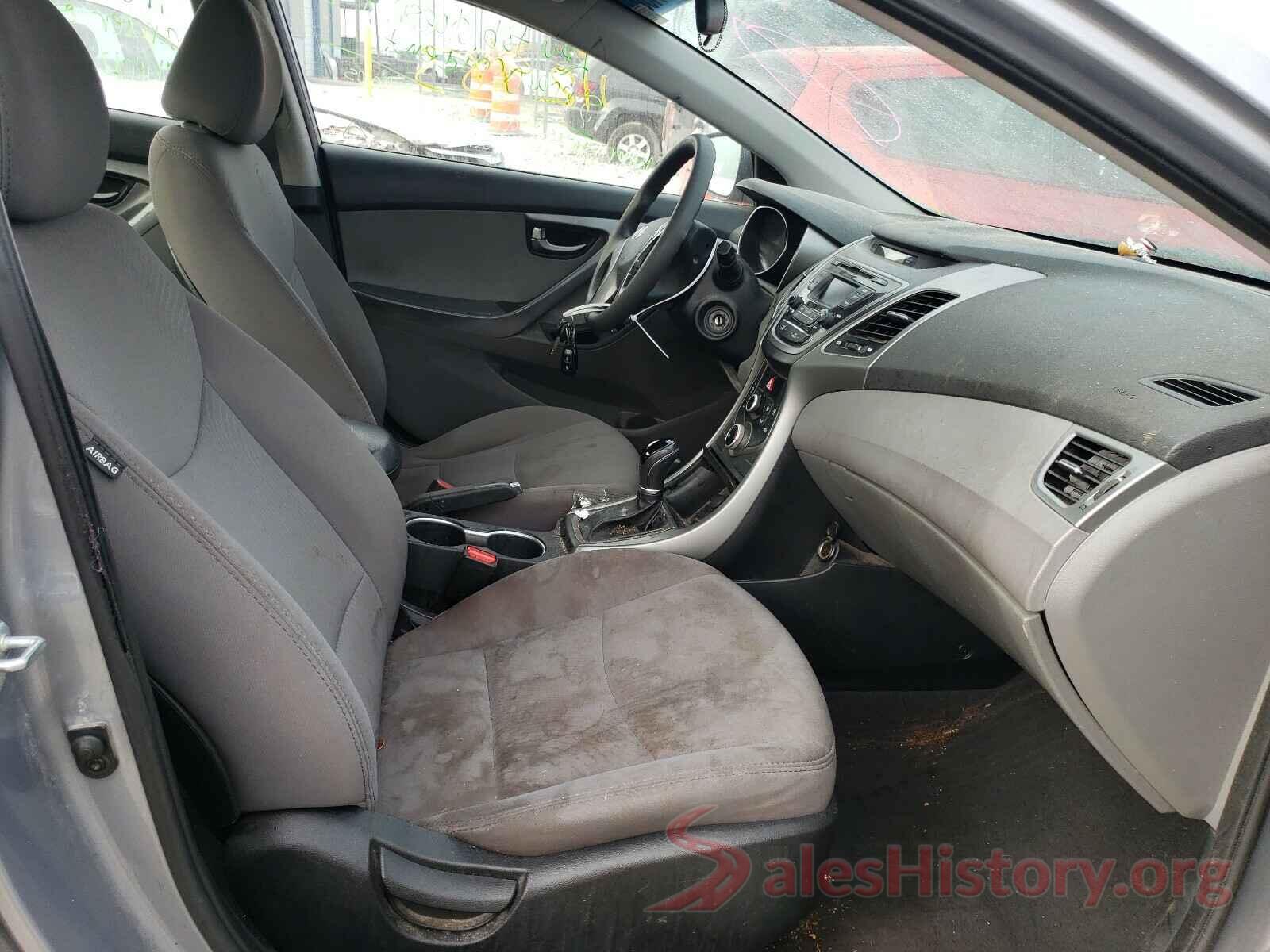 5NPDH4AE4GH710608 2016 HYUNDAI ELANTRA