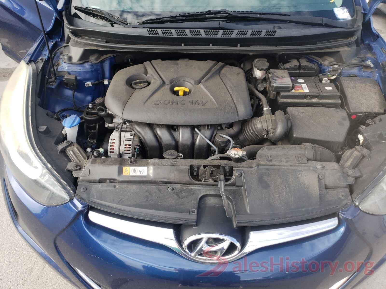 5NPDH4AE1GH737233 2016 HYUNDAI ELANTRA