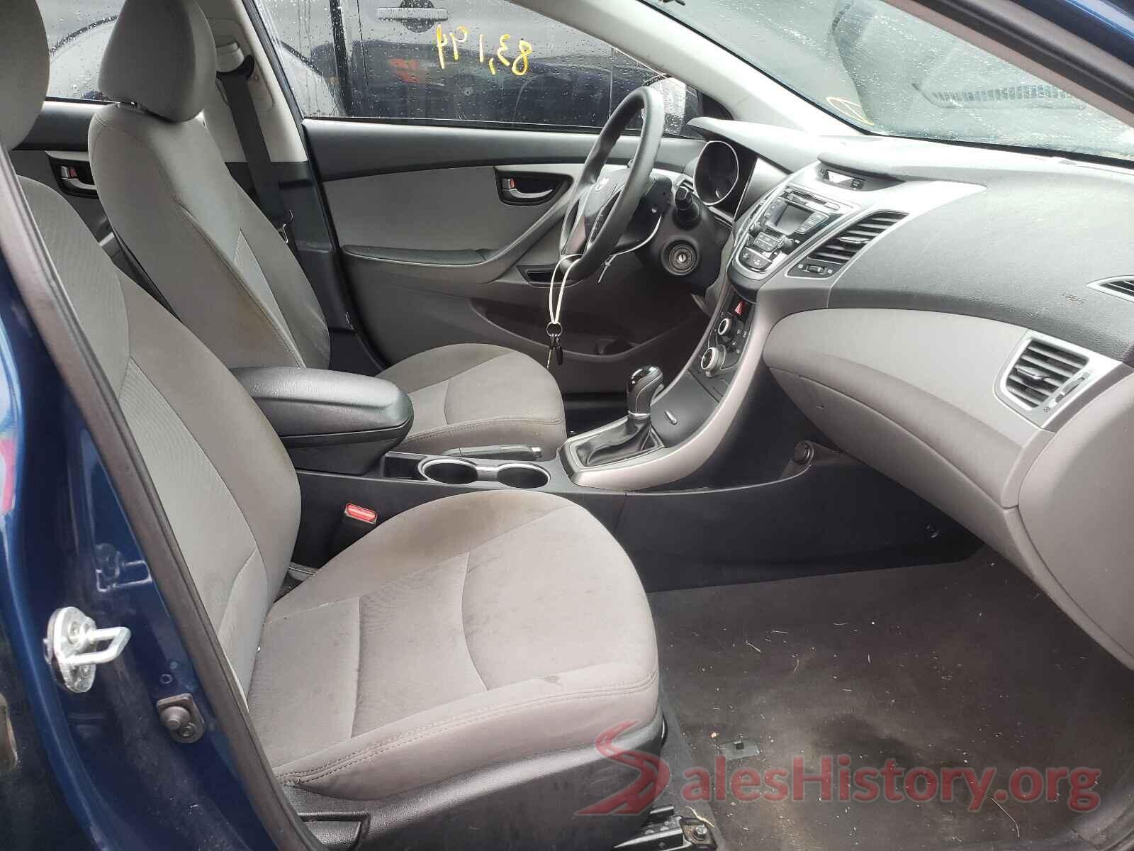 5NPDH4AE1GH737233 2016 HYUNDAI ELANTRA