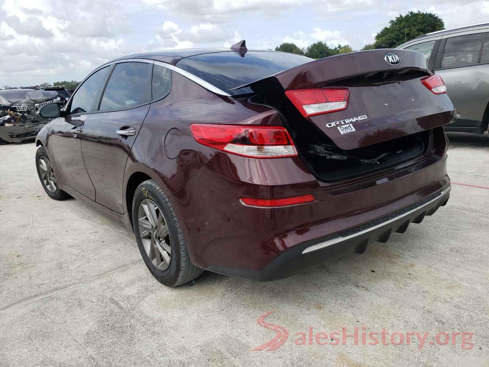 5XXGT4L32KG350816 2019 KIA OPTIMA