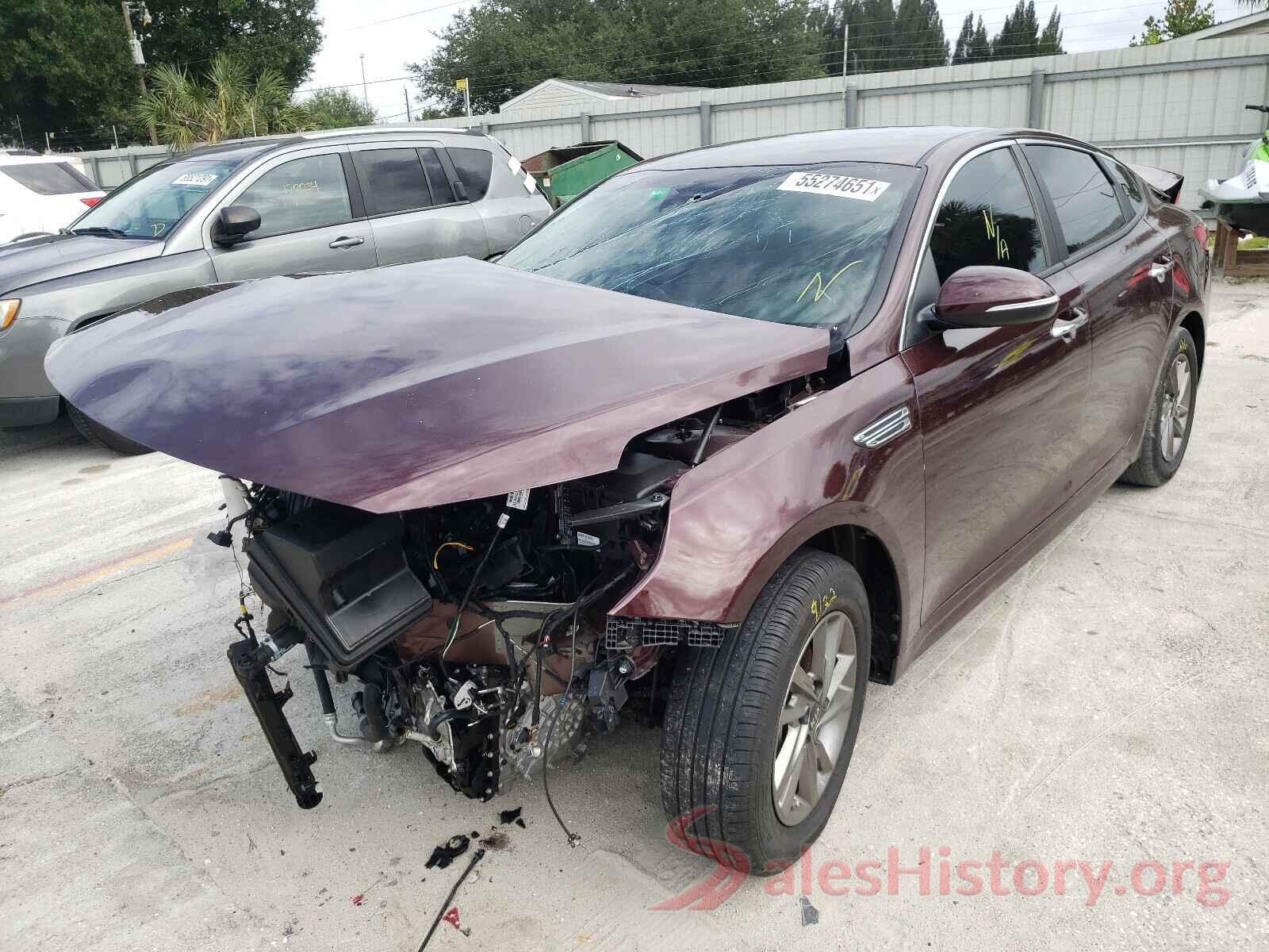 5XXGT4L32KG350816 2019 KIA OPTIMA