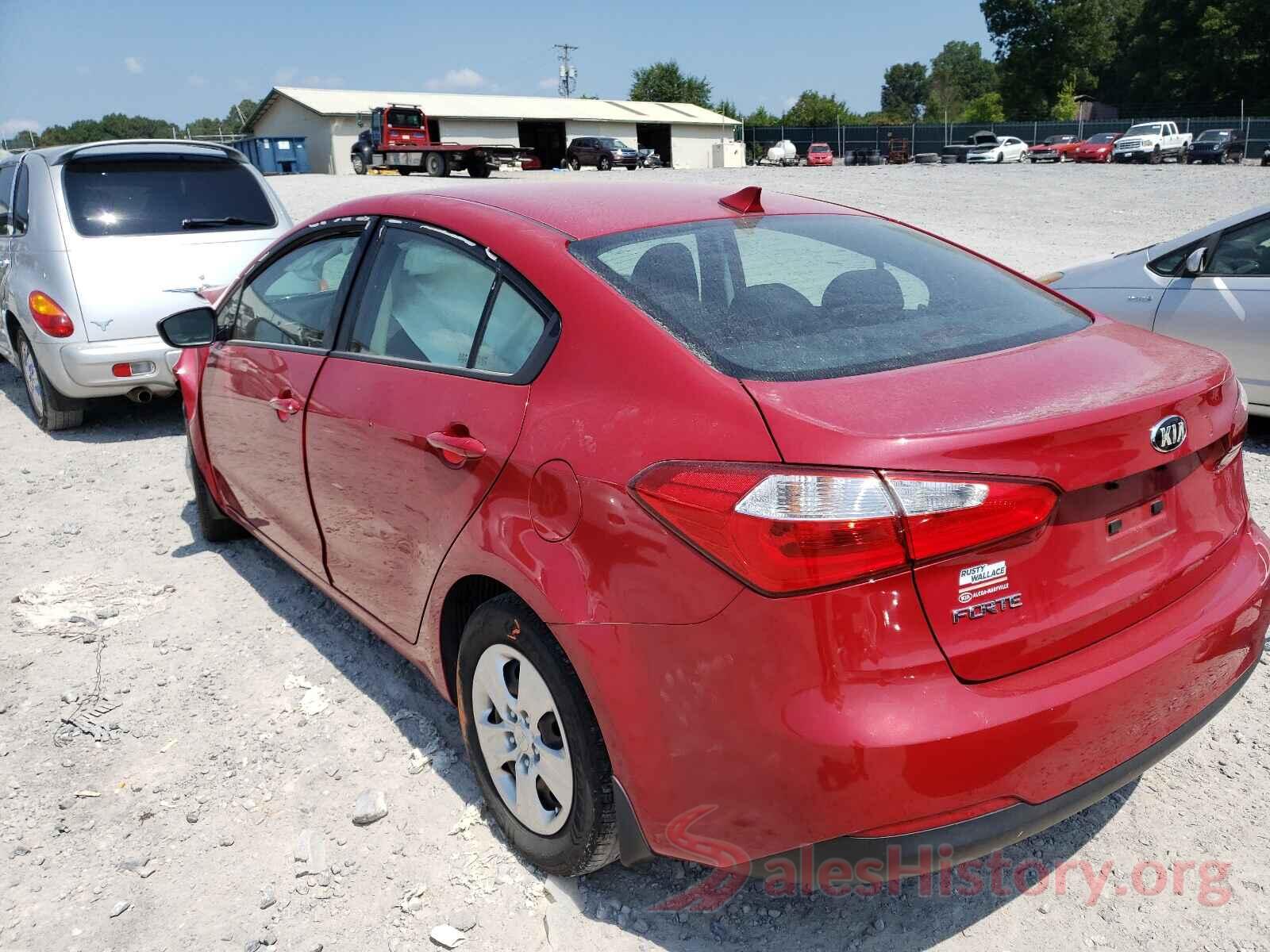 KNAFK4A6XG5564232 2016 KIA FORTE