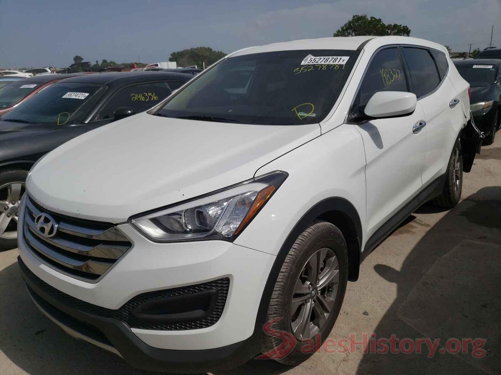 5XYZT3LB9GG333475 2016 HYUNDAI SANTA FE