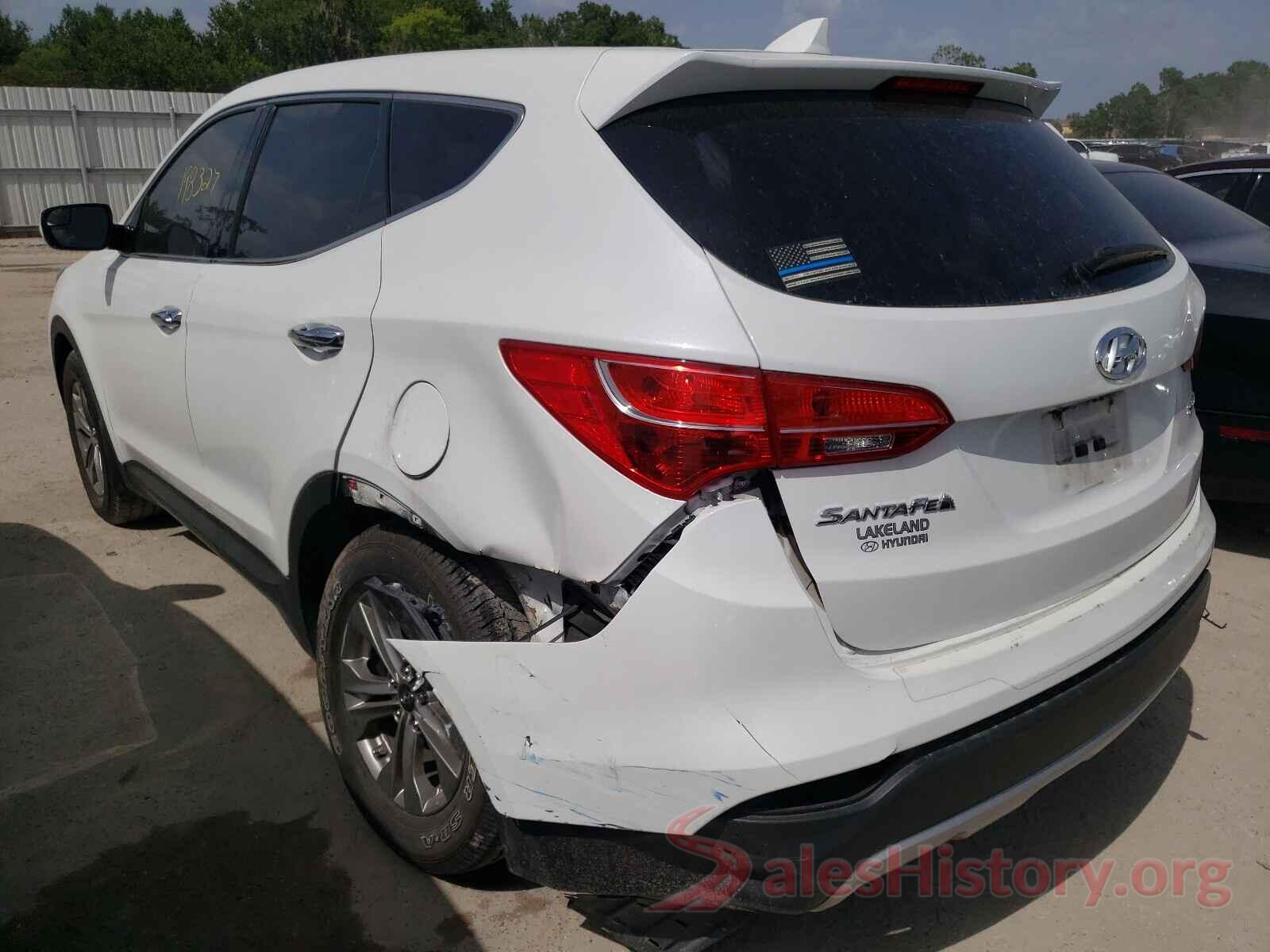 5XYZT3LB9GG333475 2016 HYUNDAI SANTA FE