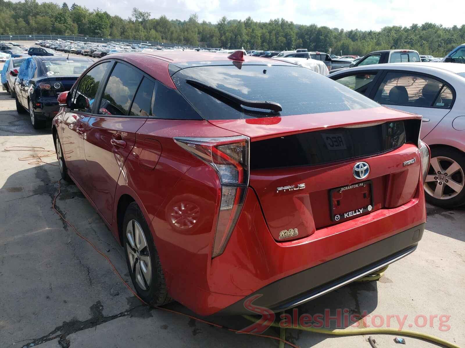 JTDKBRFU2G3505449 2016 TOYOTA PRIUS