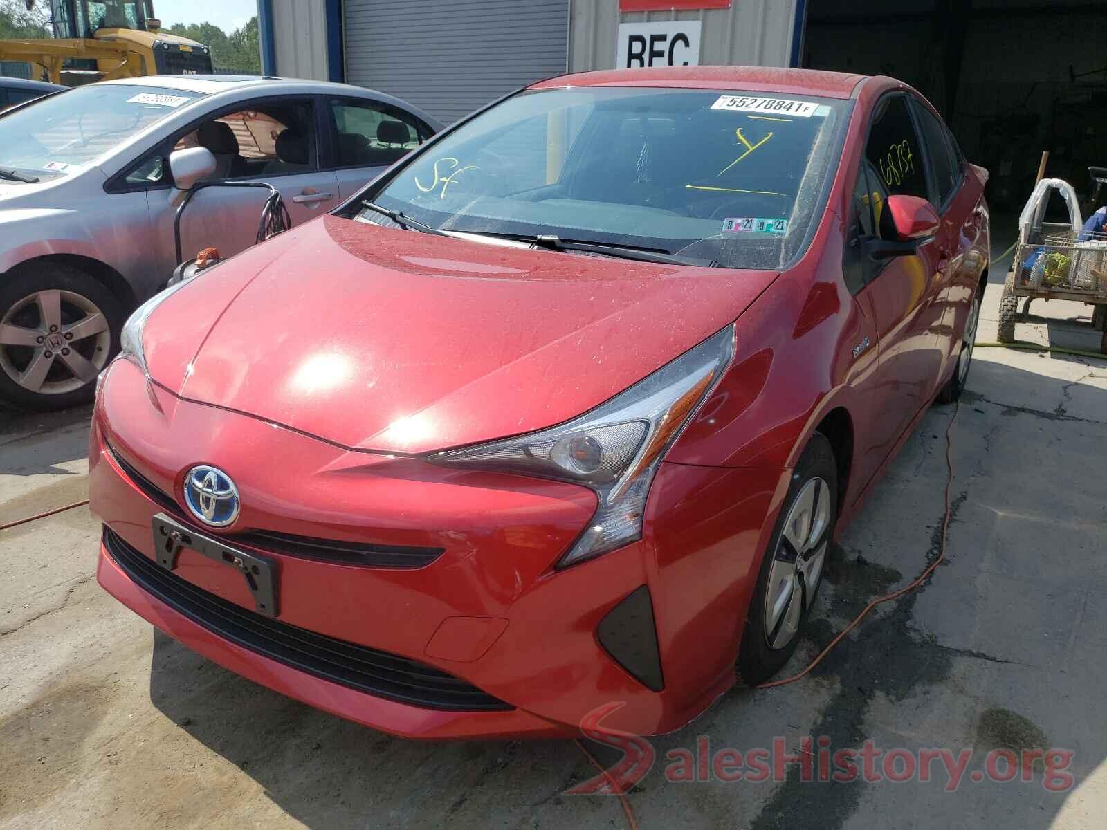 JTDKBRFU2G3505449 2016 TOYOTA PRIUS