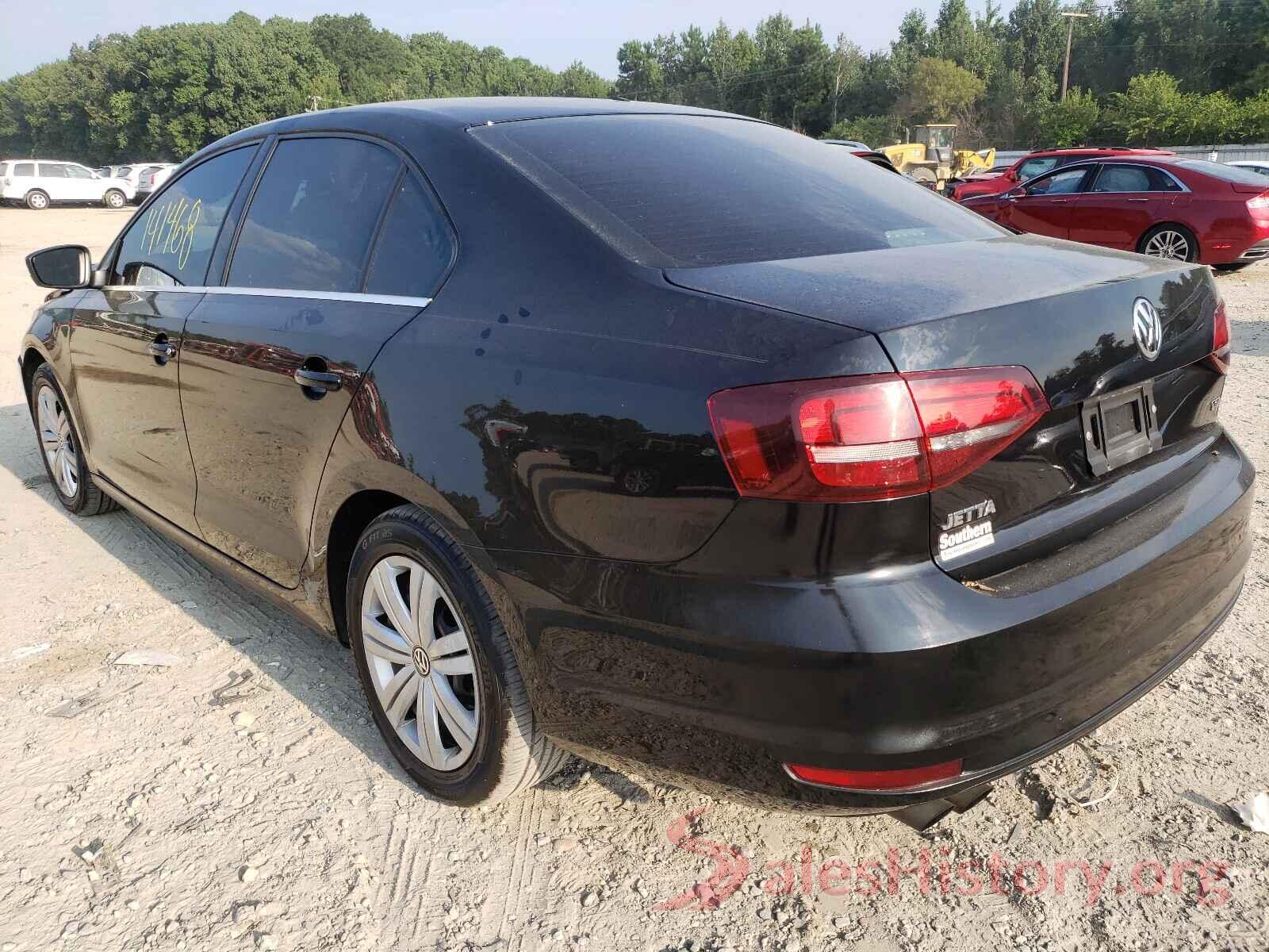 3VW2B7AJ8HM334513 2017 VOLKSWAGEN JETTA