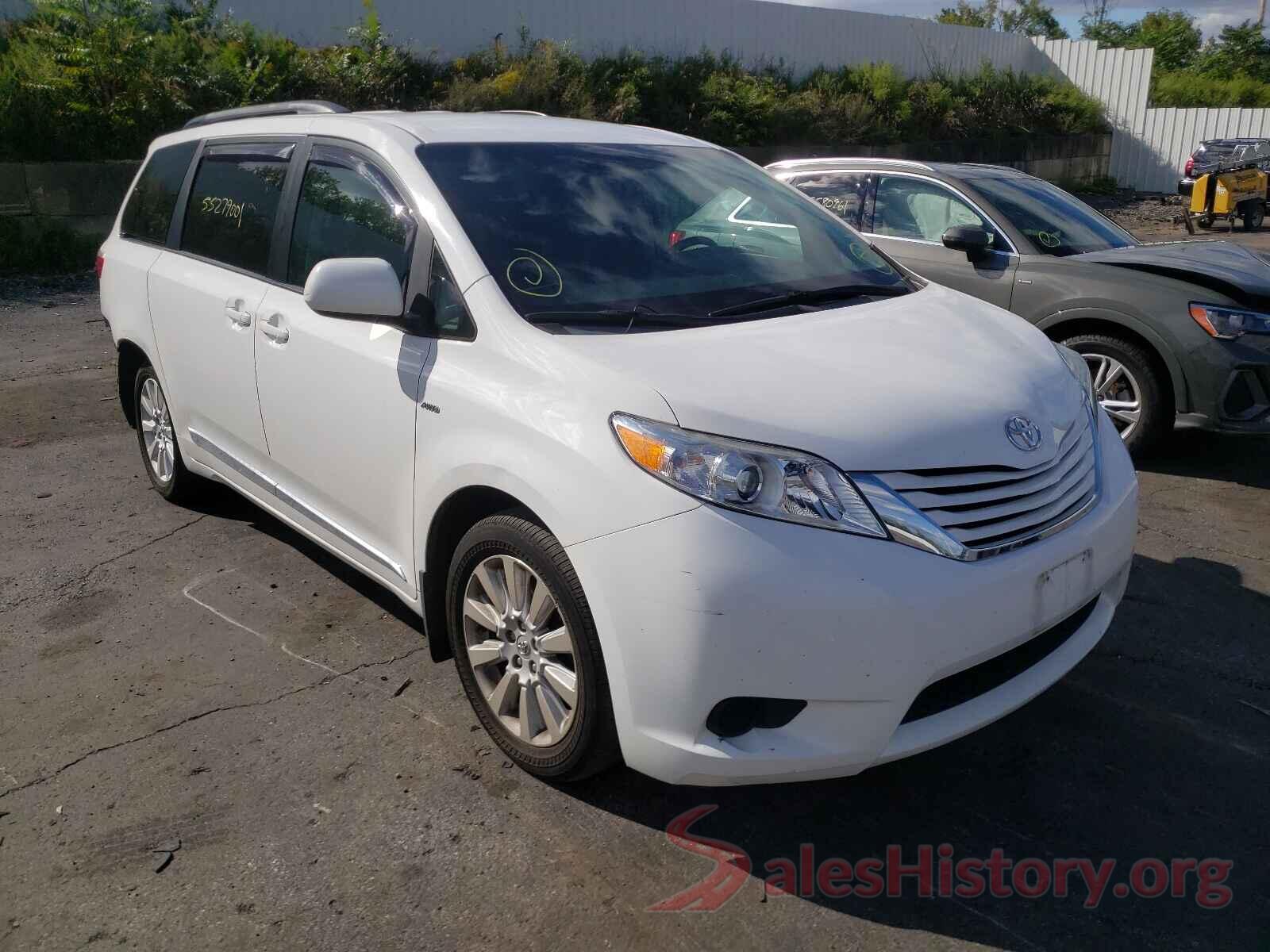 5TDJK3DC0GS129982 2016 TOYOTA SIENNA