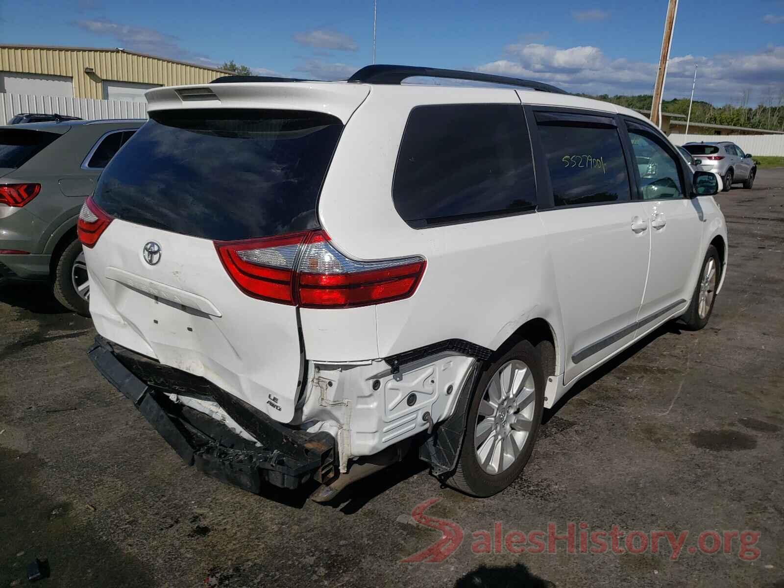 5TDJK3DC0GS129982 2016 TOYOTA SIENNA