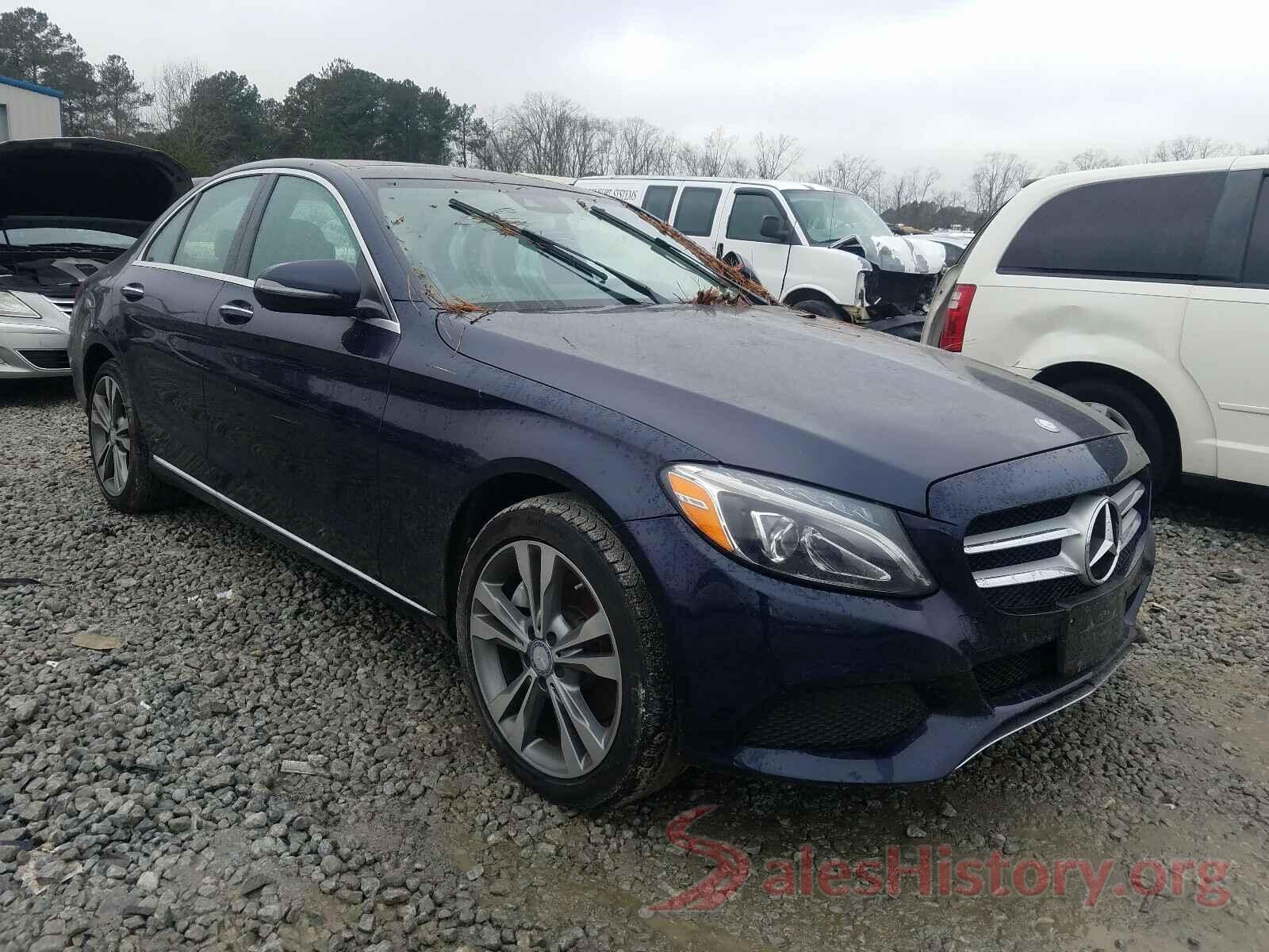 55SWF4KBXHU186060 2017 MERCEDES-BENZ C CLASS