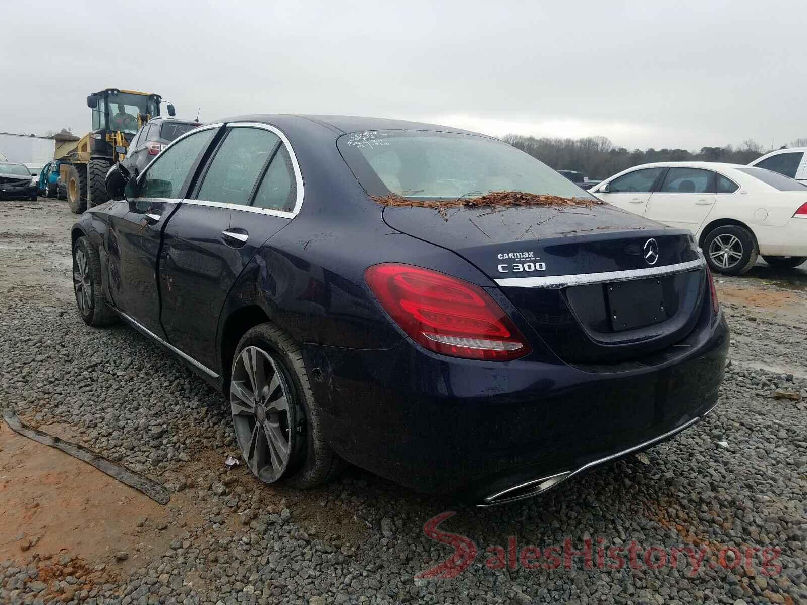 55SWF4KBXHU186060 2017 MERCEDES-BENZ C CLASS