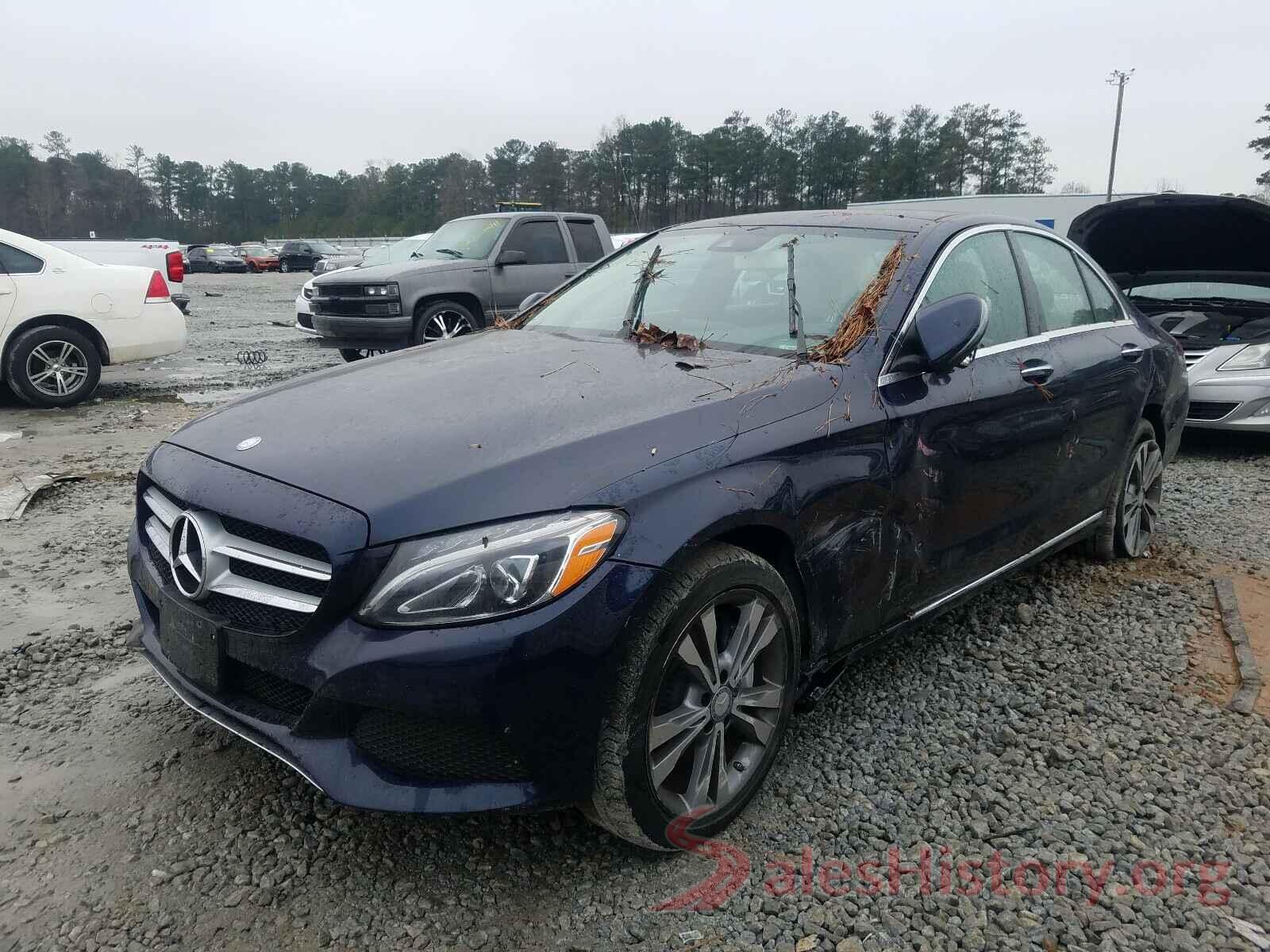 55SWF4KBXHU186060 2017 MERCEDES-BENZ C CLASS