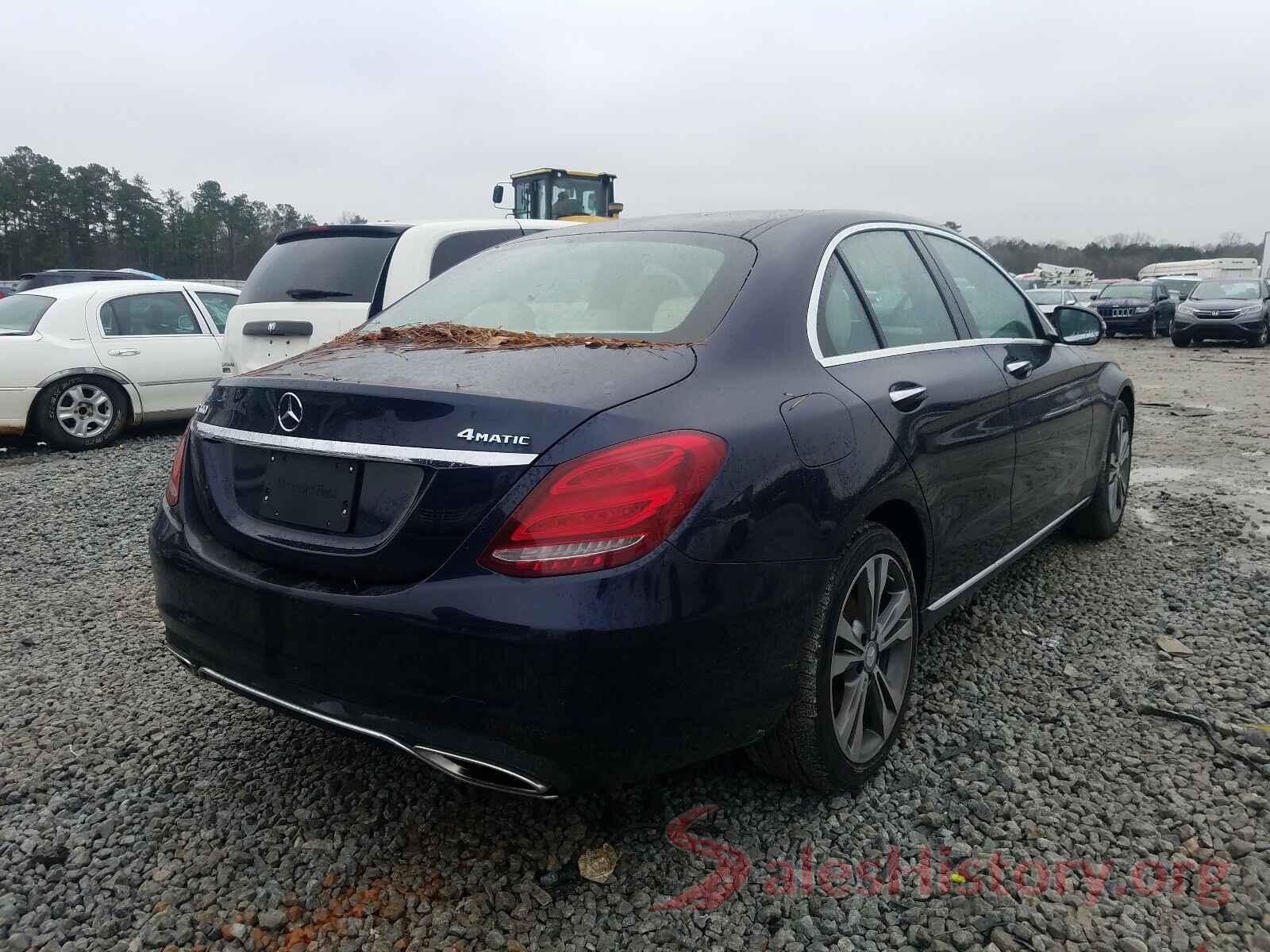 55SWF4KBXHU186060 2017 MERCEDES-BENZ C CLASS