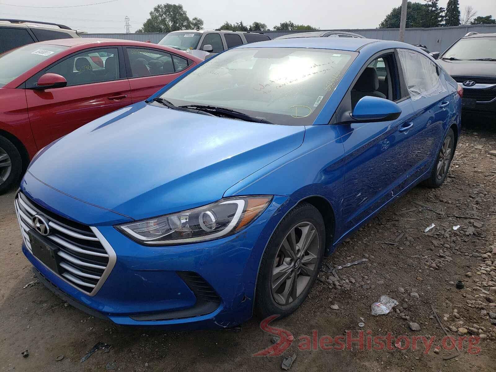 5NPD84LF2HH017477 2017 HYUNDAI ELANTRA