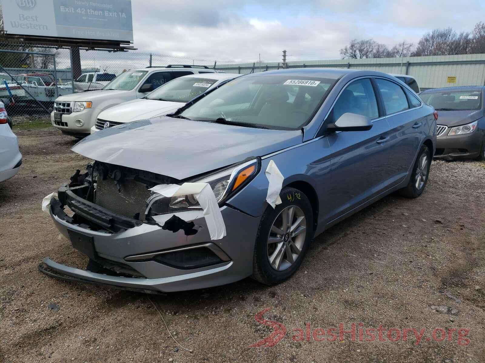 5NPE24AF6GH373700 2016 HYUNDAI SONATA