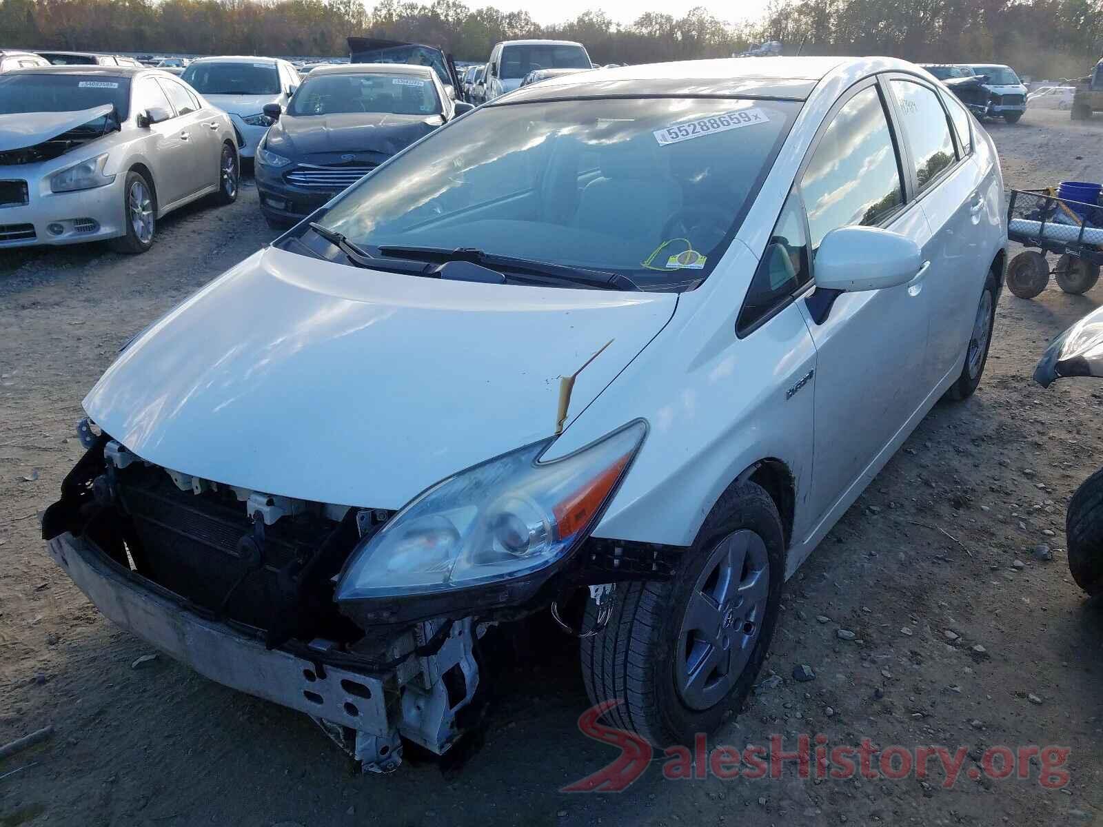 JTDKN3DU5A0052718 2010 TOYOTA PRIUS