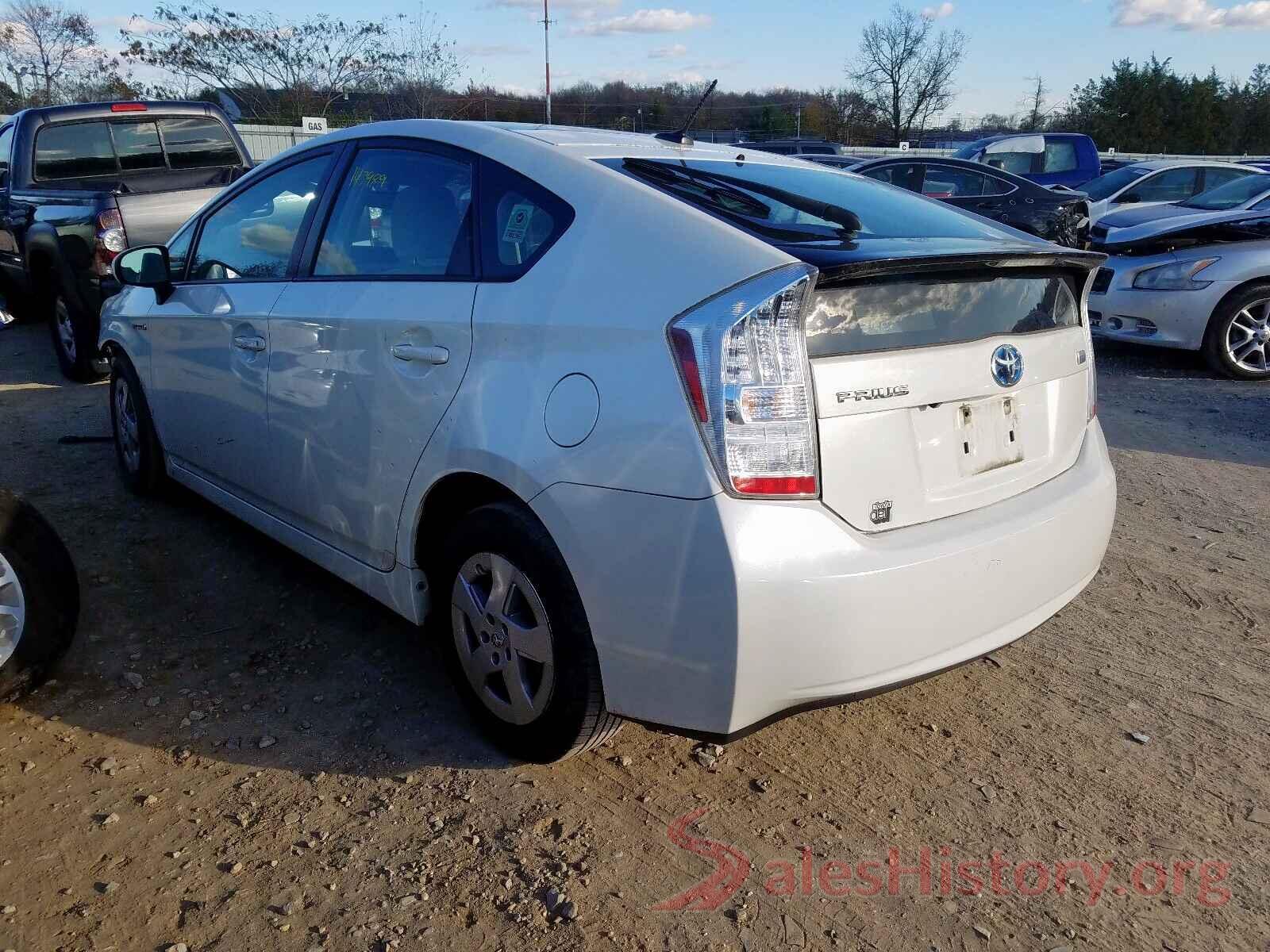 JTDKN3DU5A0052718 2010 TOYOTA PRIUS