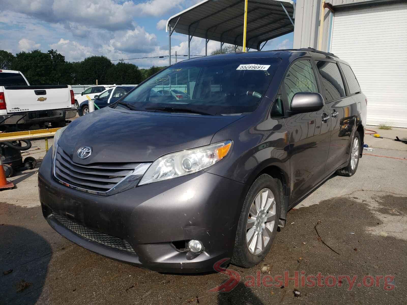 5TDDK3DC2FS126996 2015 TOYOTA SIENNA