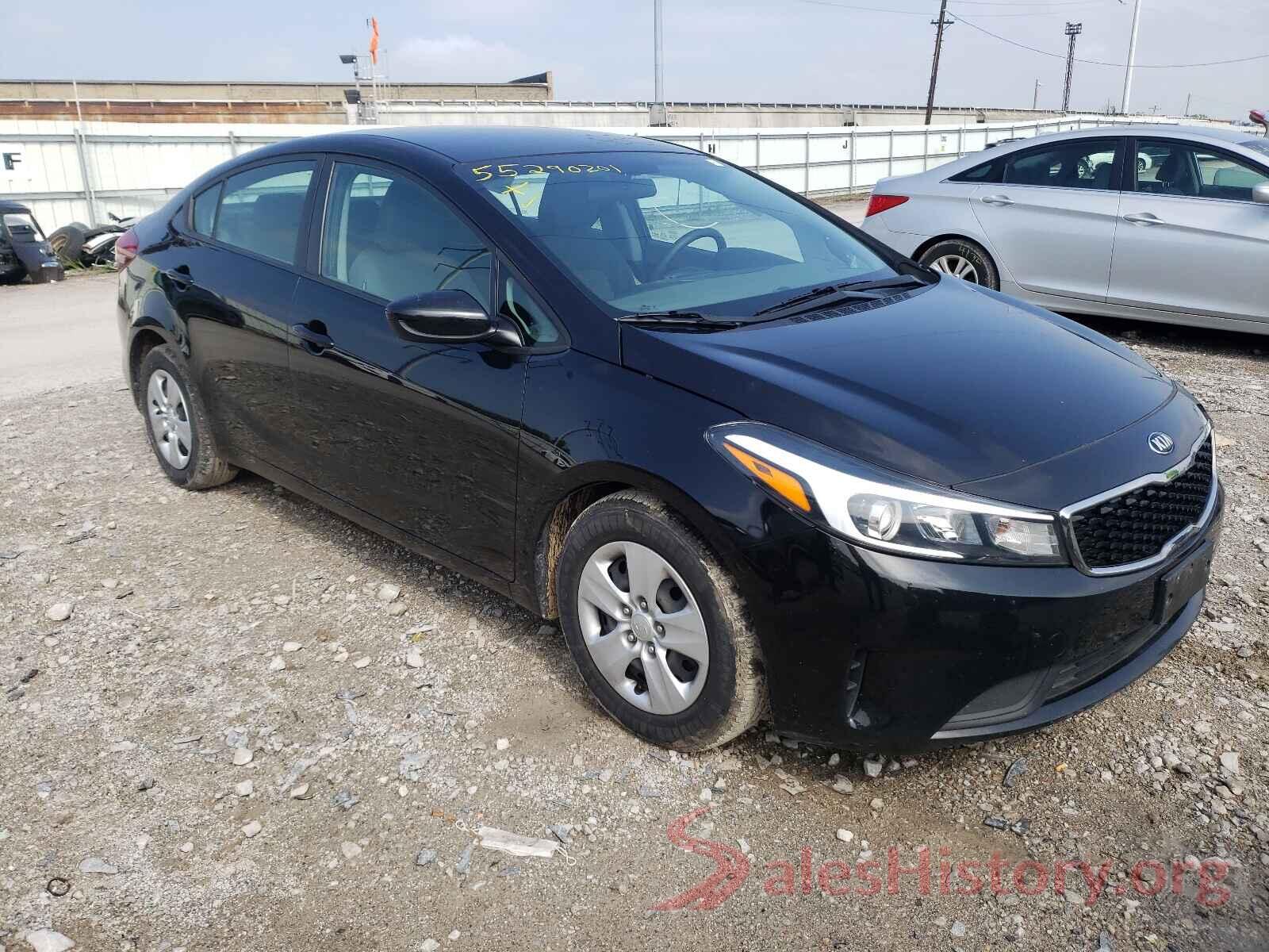 3KPFK4A74HE020861 2017 KIA FORTE