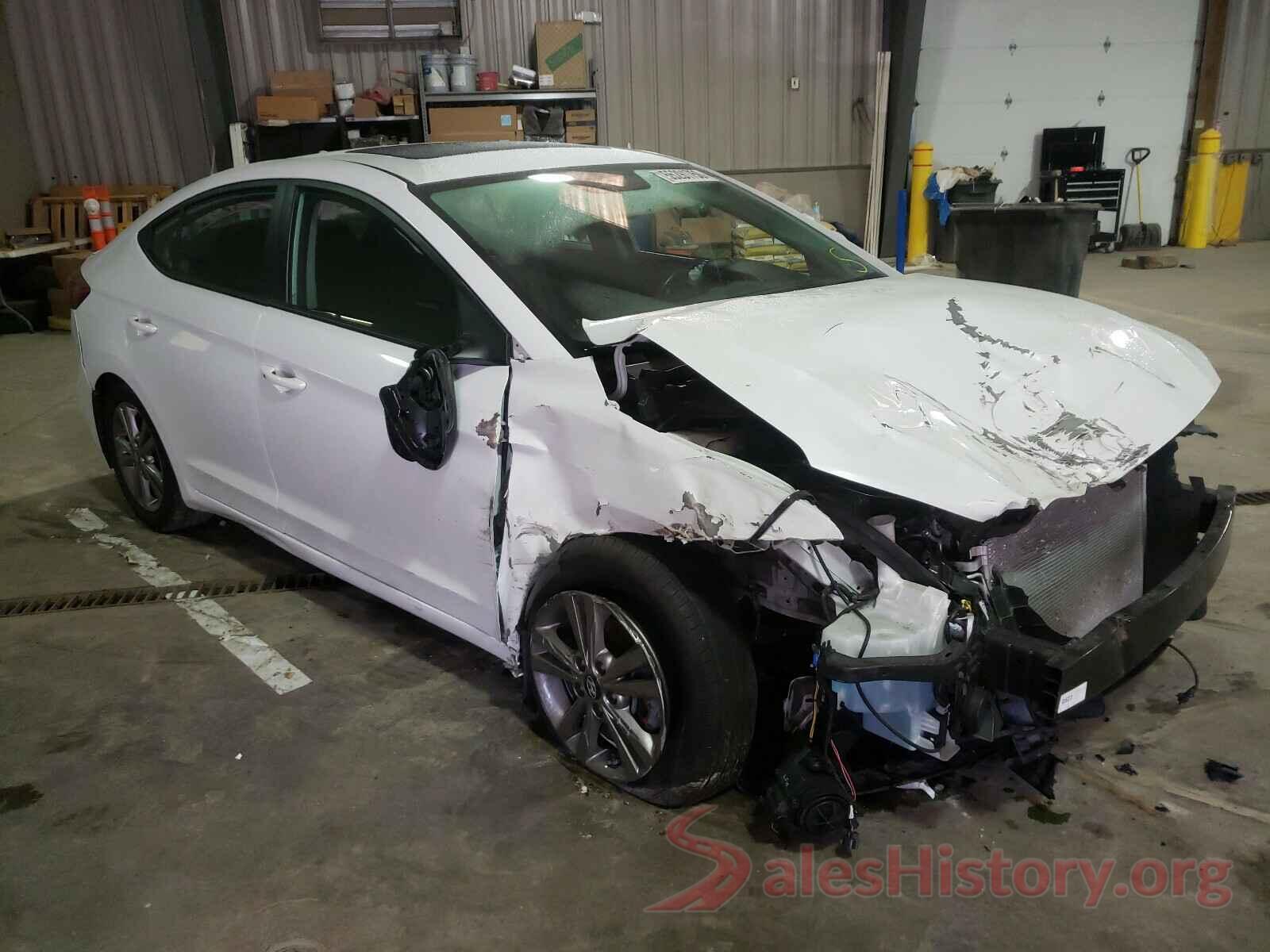 5NPD84LF7JH351042 2018 HYUNDAI ELANTRA