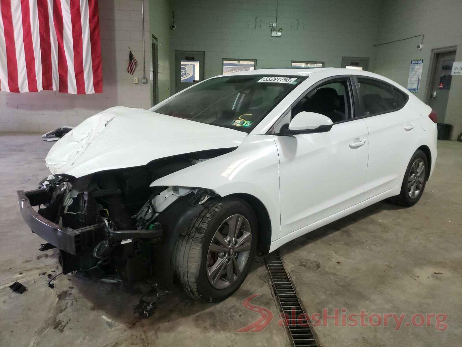 5NPD84LF7JH351042 2018 HYUNDAI ELANTRA