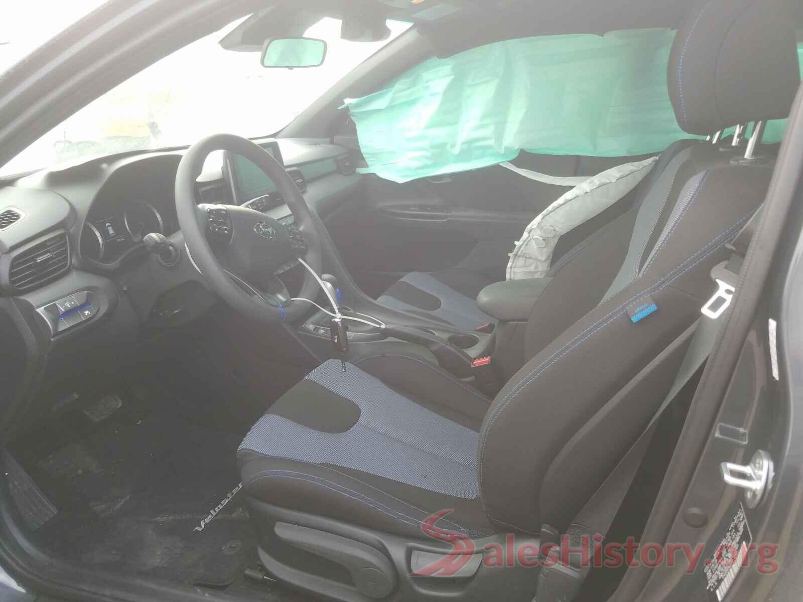 KMHTG6AFXKU012565 2019 HYUNDAI VELOSTER