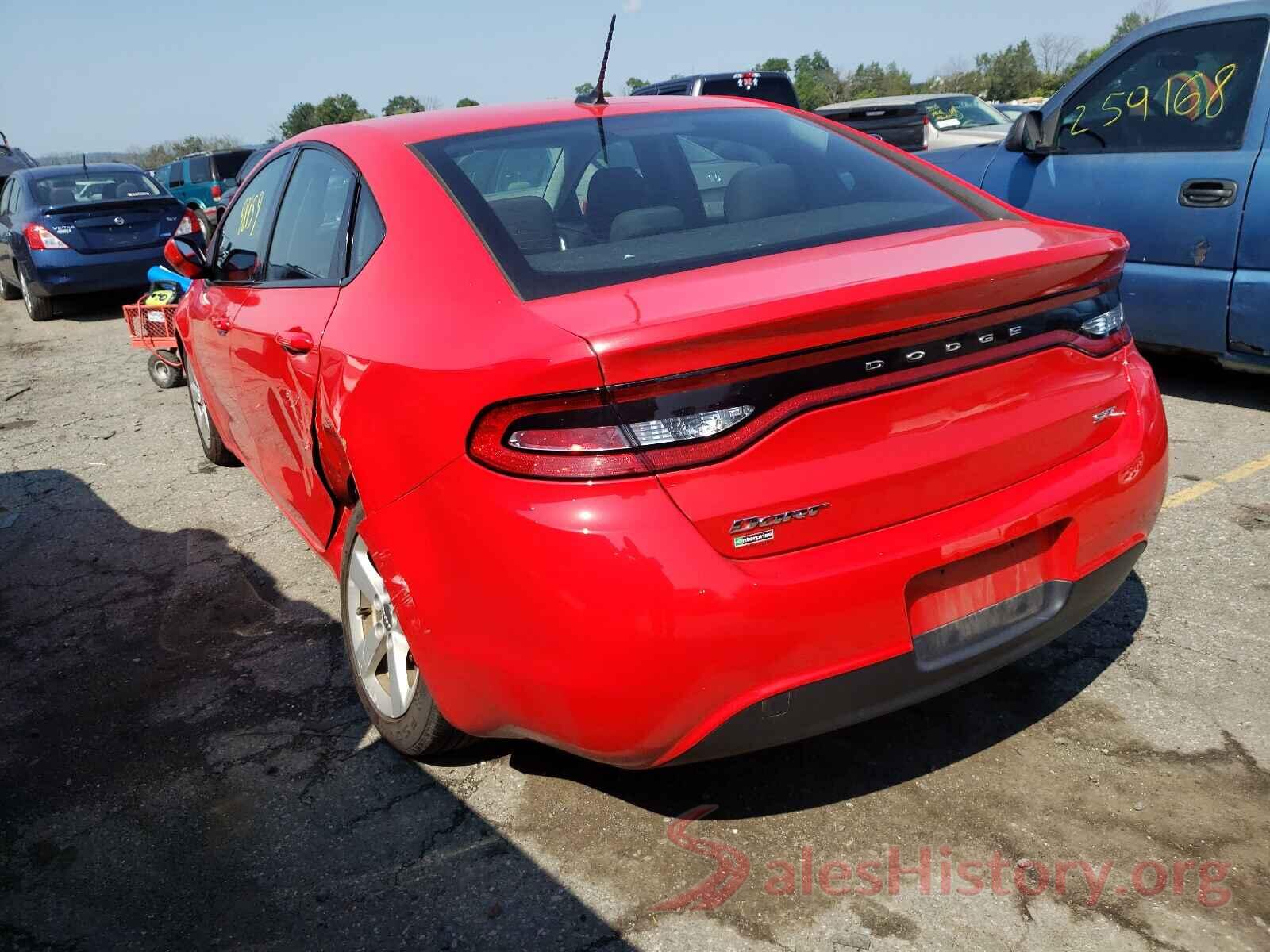 1C3CDFBB5GD623544 2016 DODGE DART