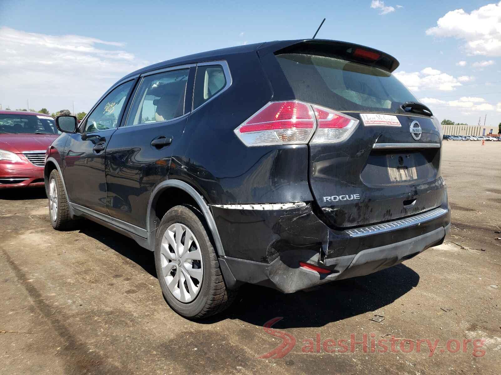 KNMAT2MV7GP618172 2016 NISSAN ROGUE