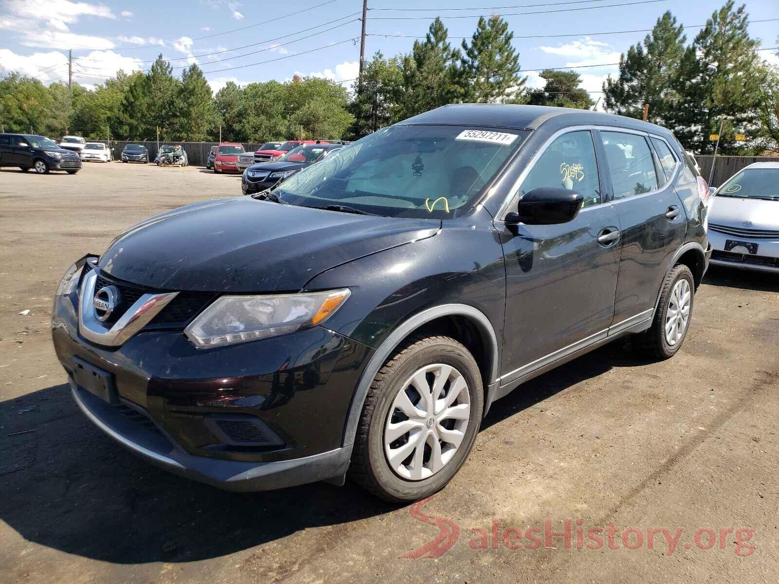 KNMAT2MV7GP618172 2016 NISSAN ROGUE