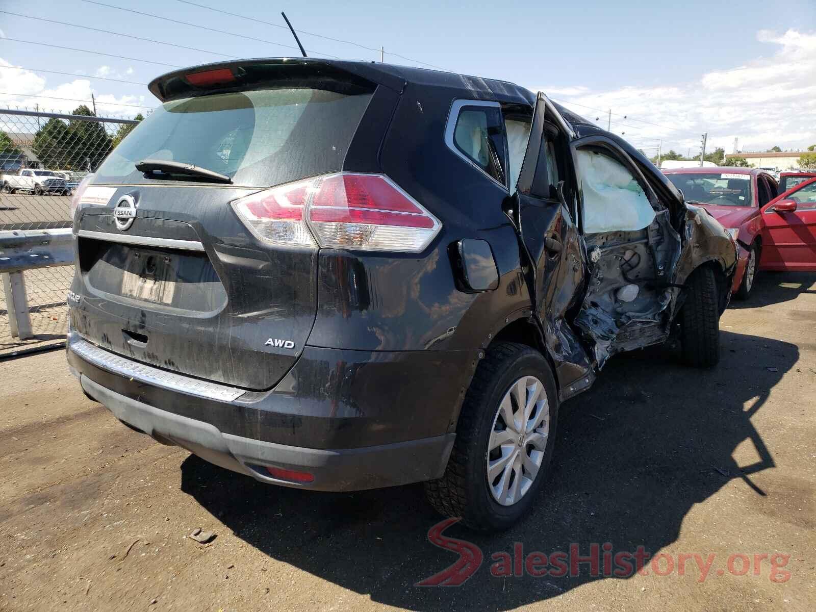 KNMAT2MV7GP618172 2016 NISSAN ROGUE